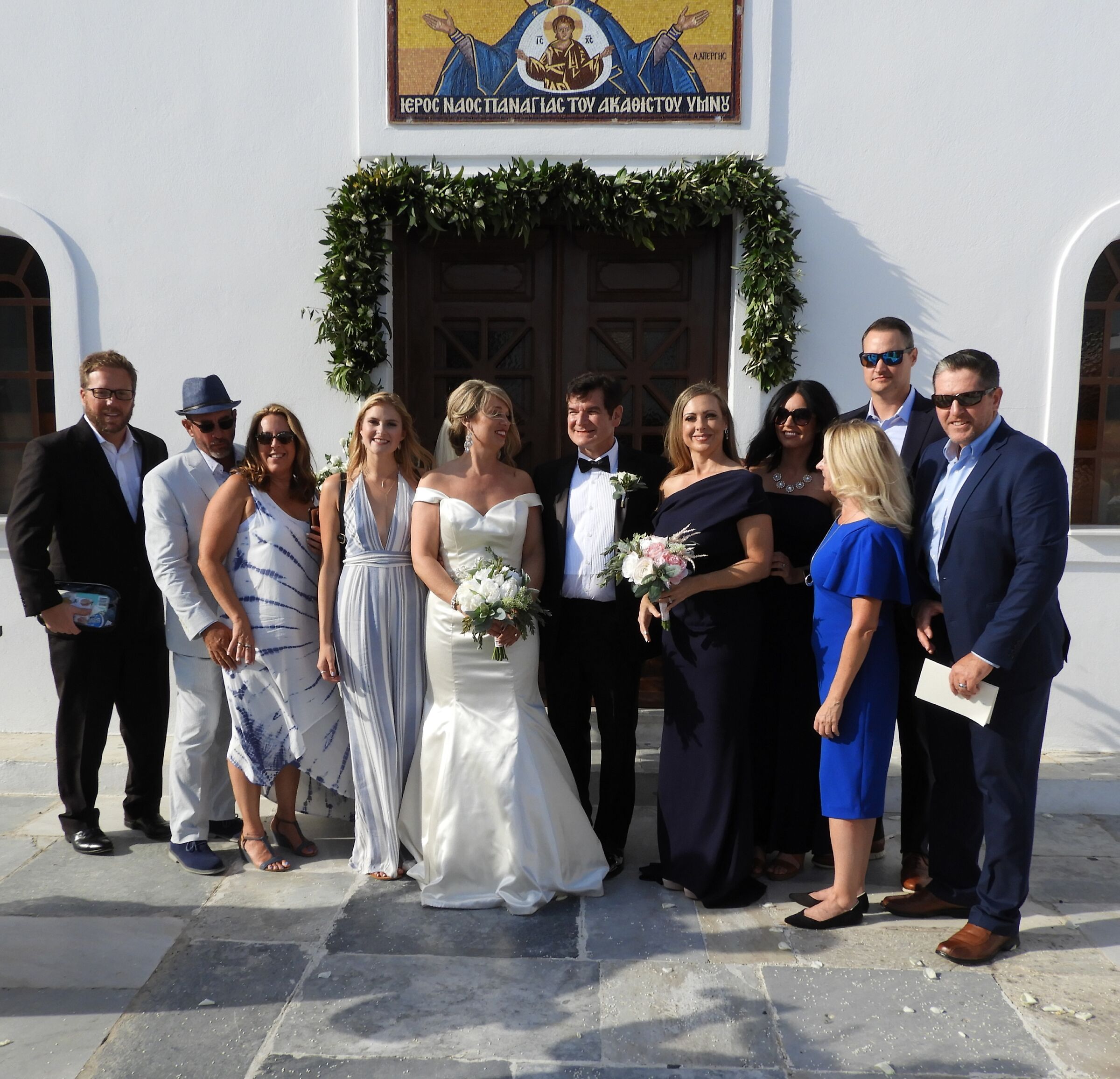 Wedding in Santorini