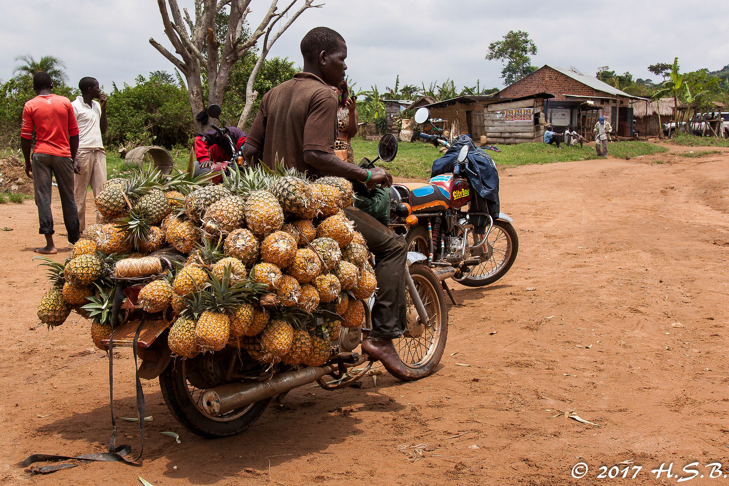 partenza per il mercato