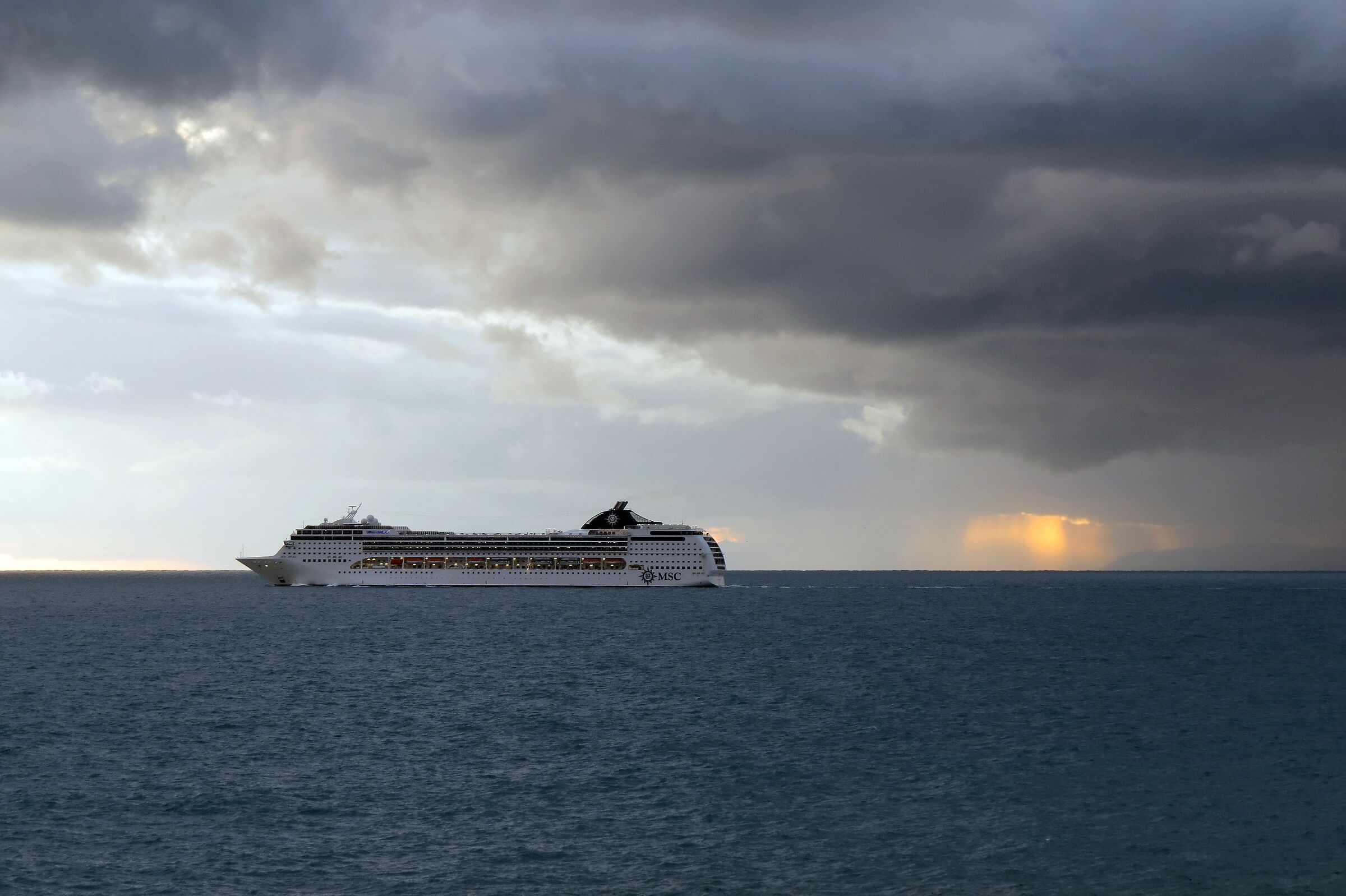 Away from Genoa... where it rains every day