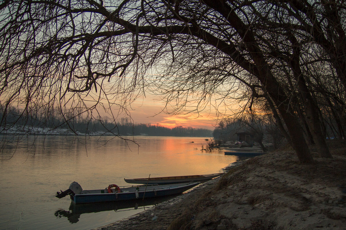 Ticino River in Pavia