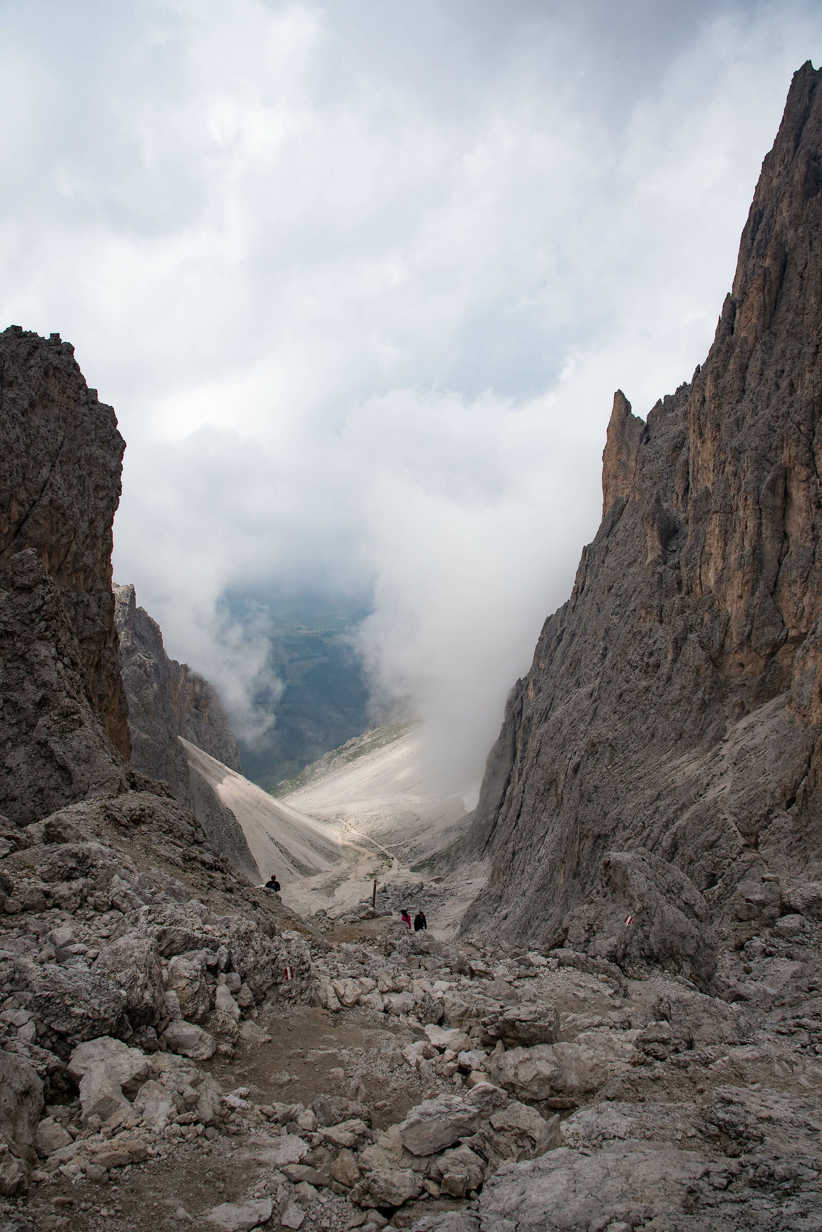 Between the Long Sasso and the Flat Sasso