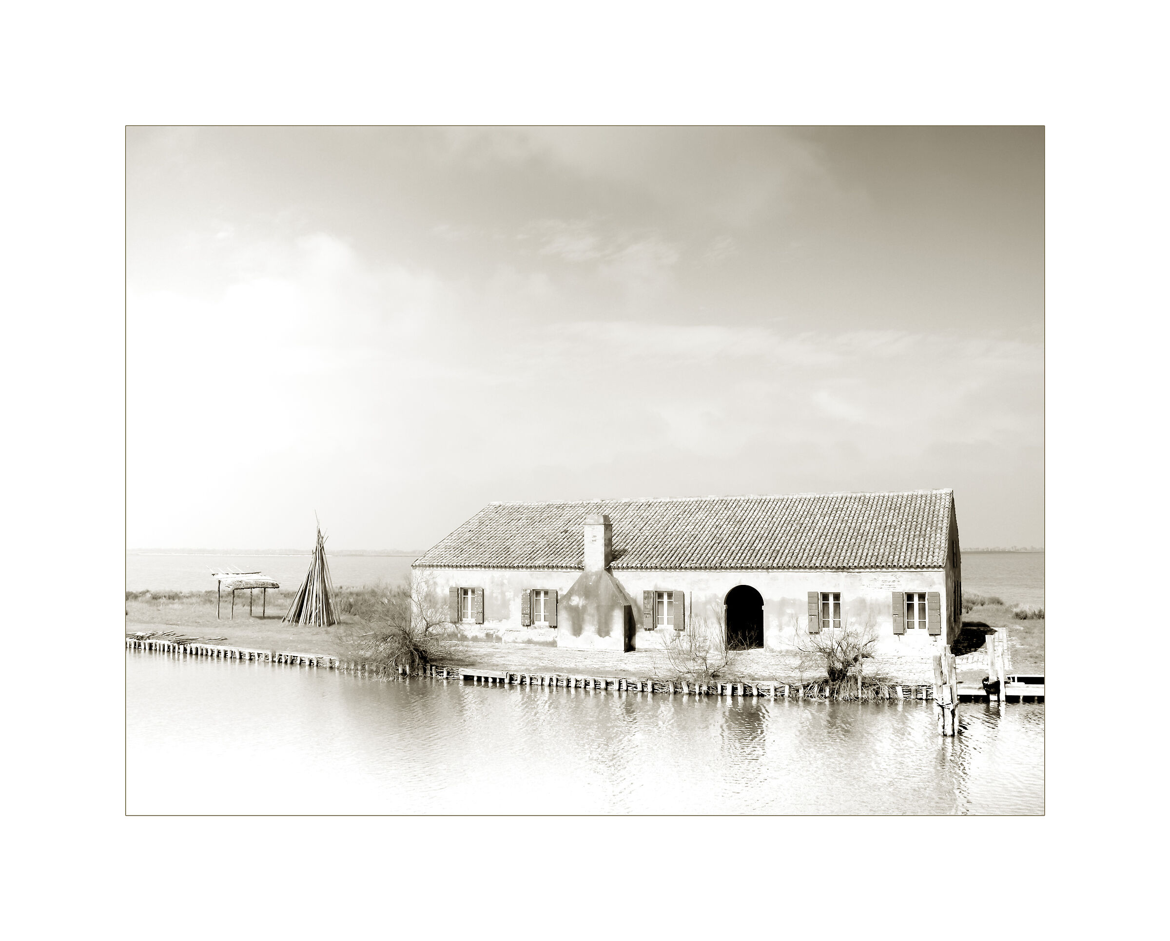 Fishing case, Comacchio Valleys