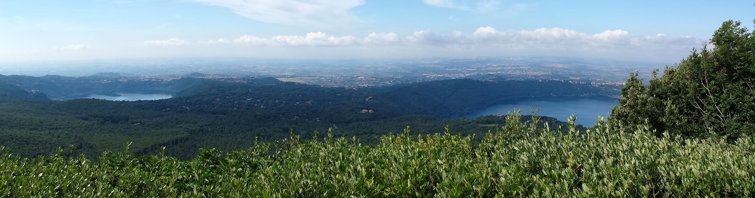 I due laghi dei Castelli Romani