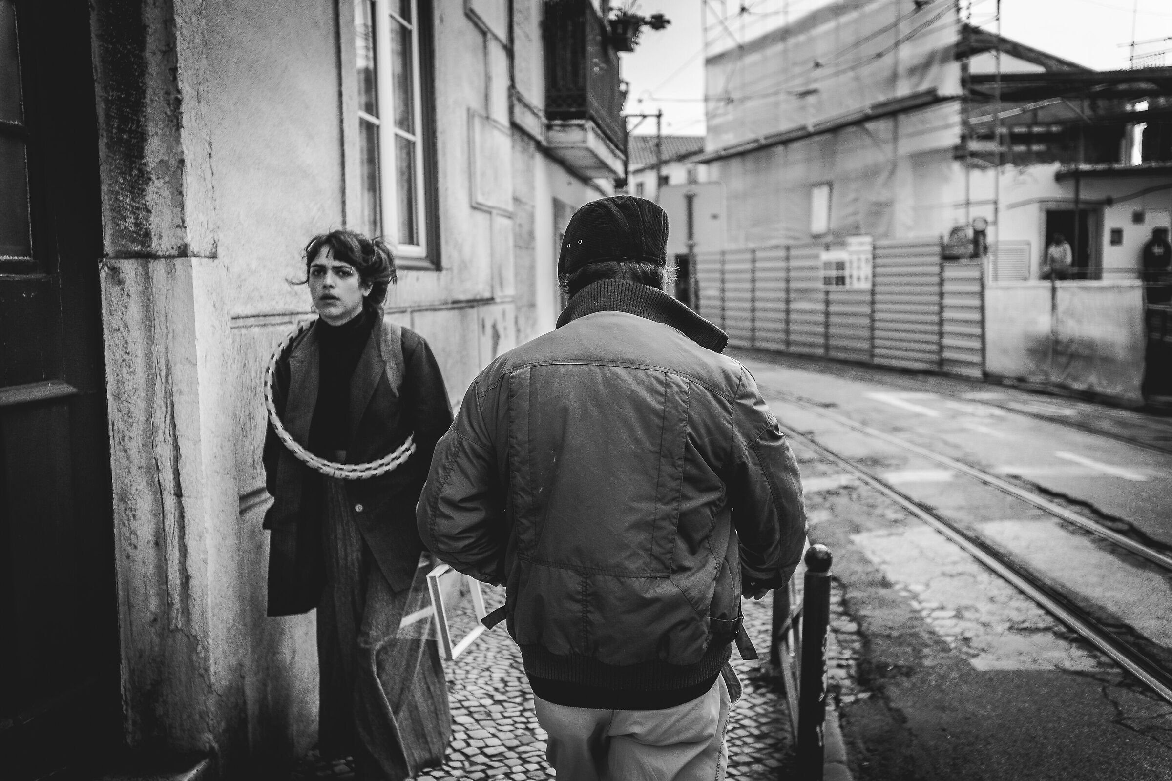 Alfama, a shot near the tram