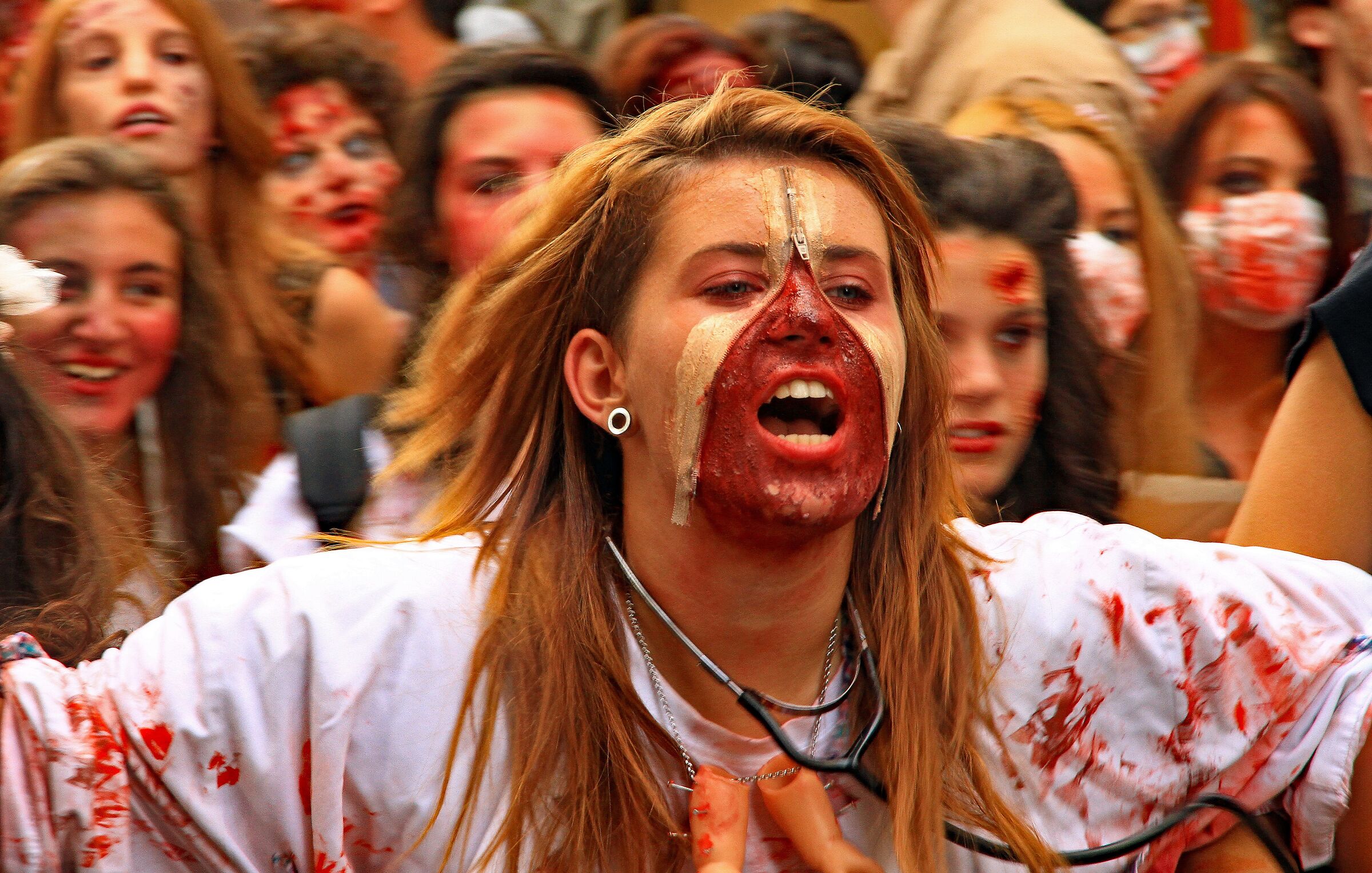 Sfilata di "zombies" a Torino - 2013