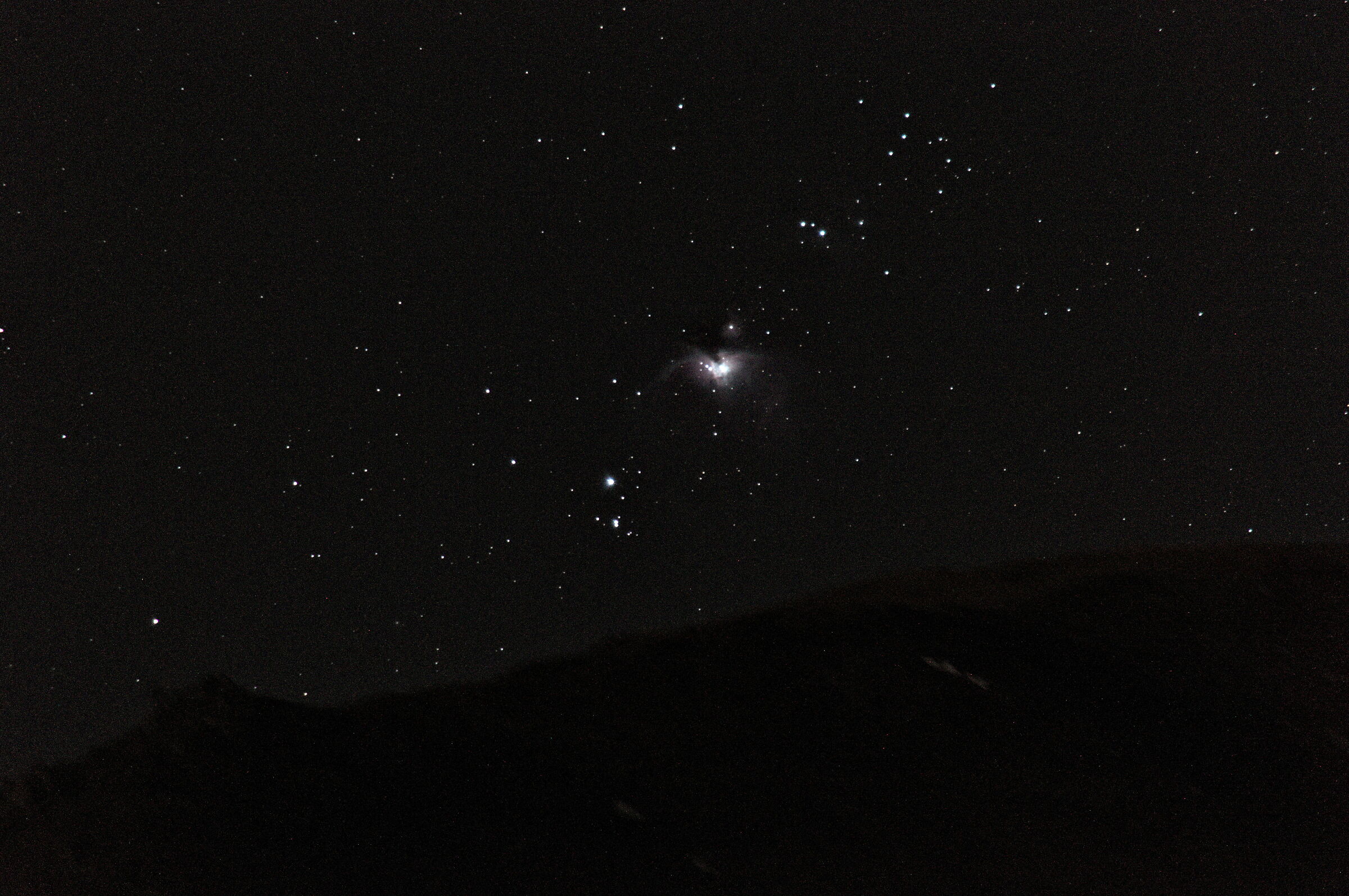 It is not the Orion at sunset