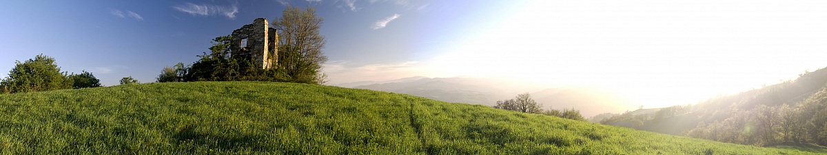 montevecchio, tramonto