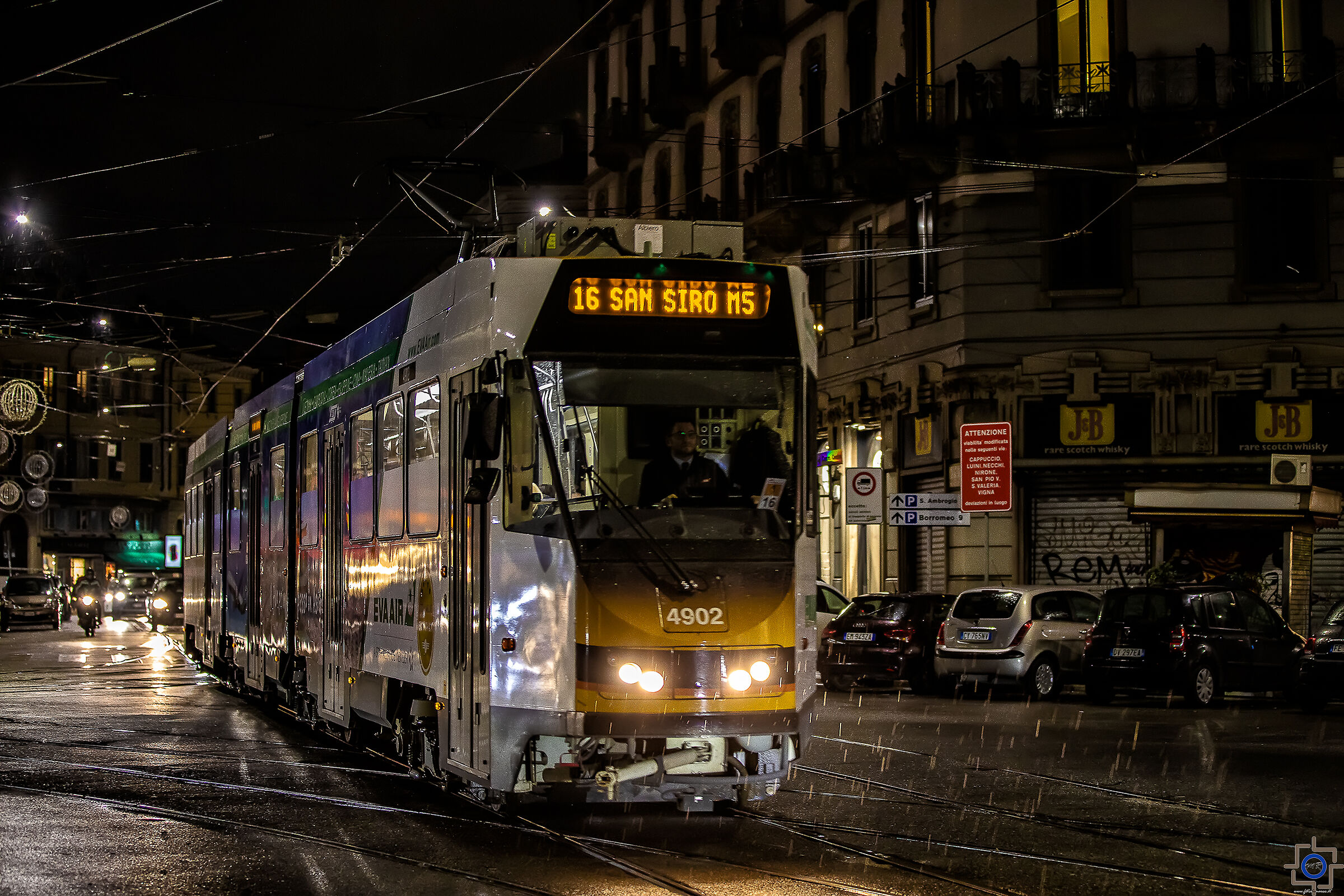 Milano rain and train :)