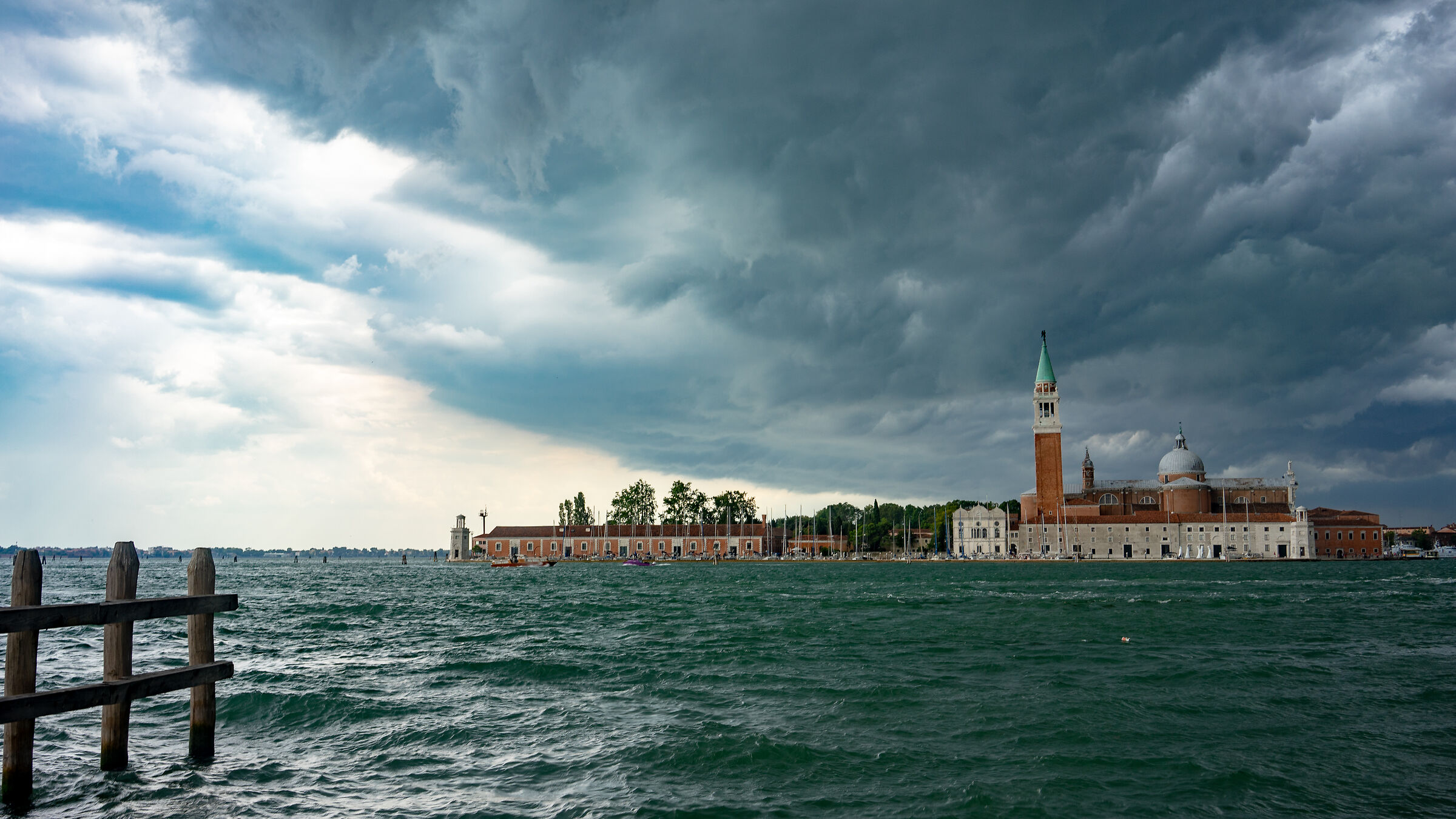 temporale in arrivo a venezia