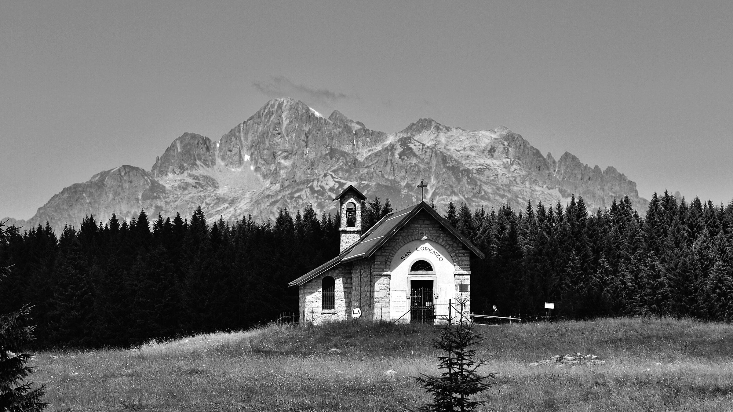 St. Lawrence Church in Marcesina with Auction Top