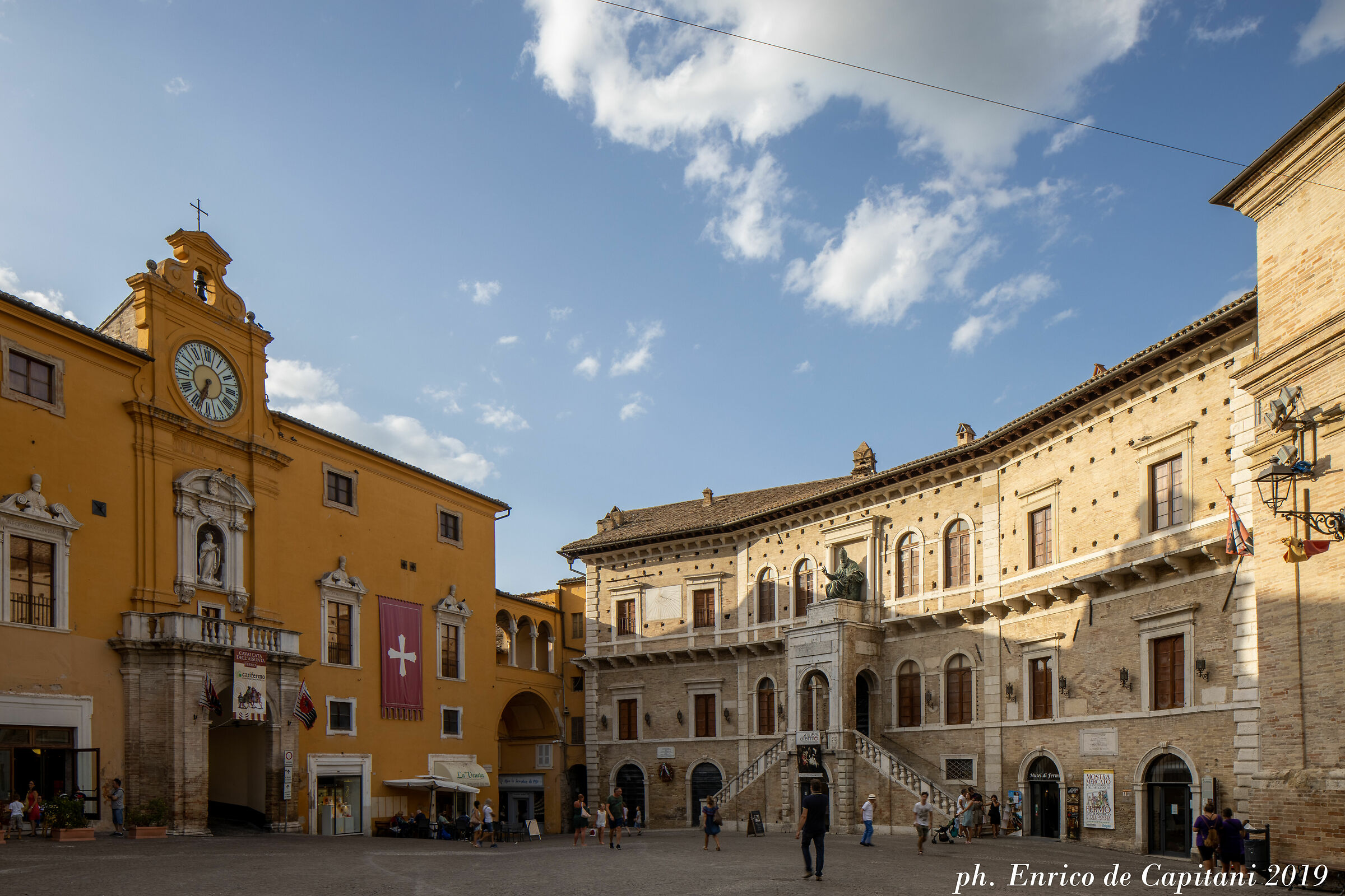 People's Square in Fermo