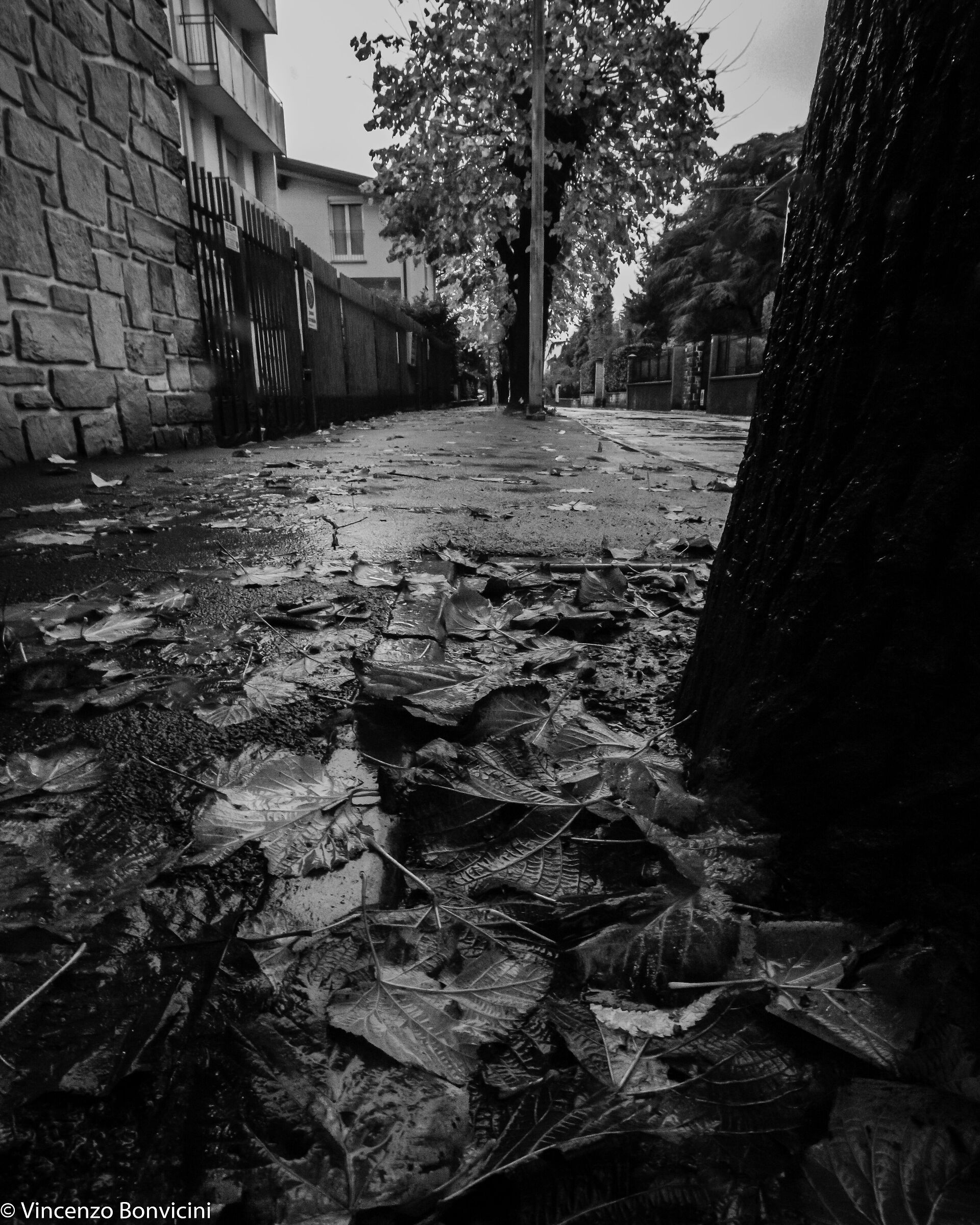 Mandello con la pioggia