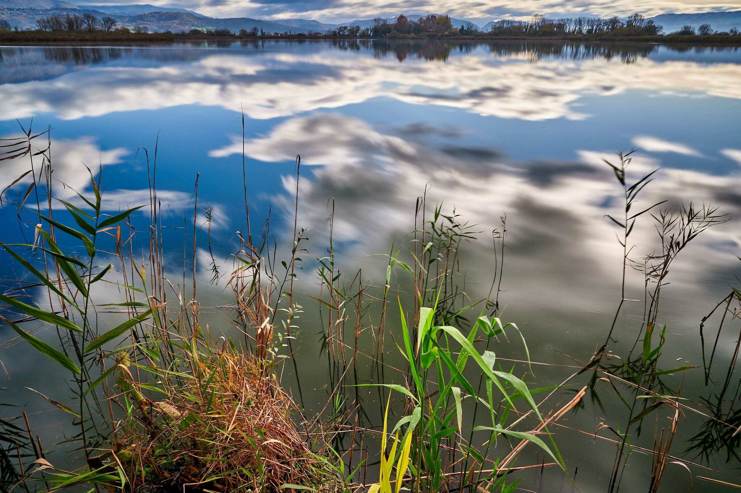 when the clouds comb each one