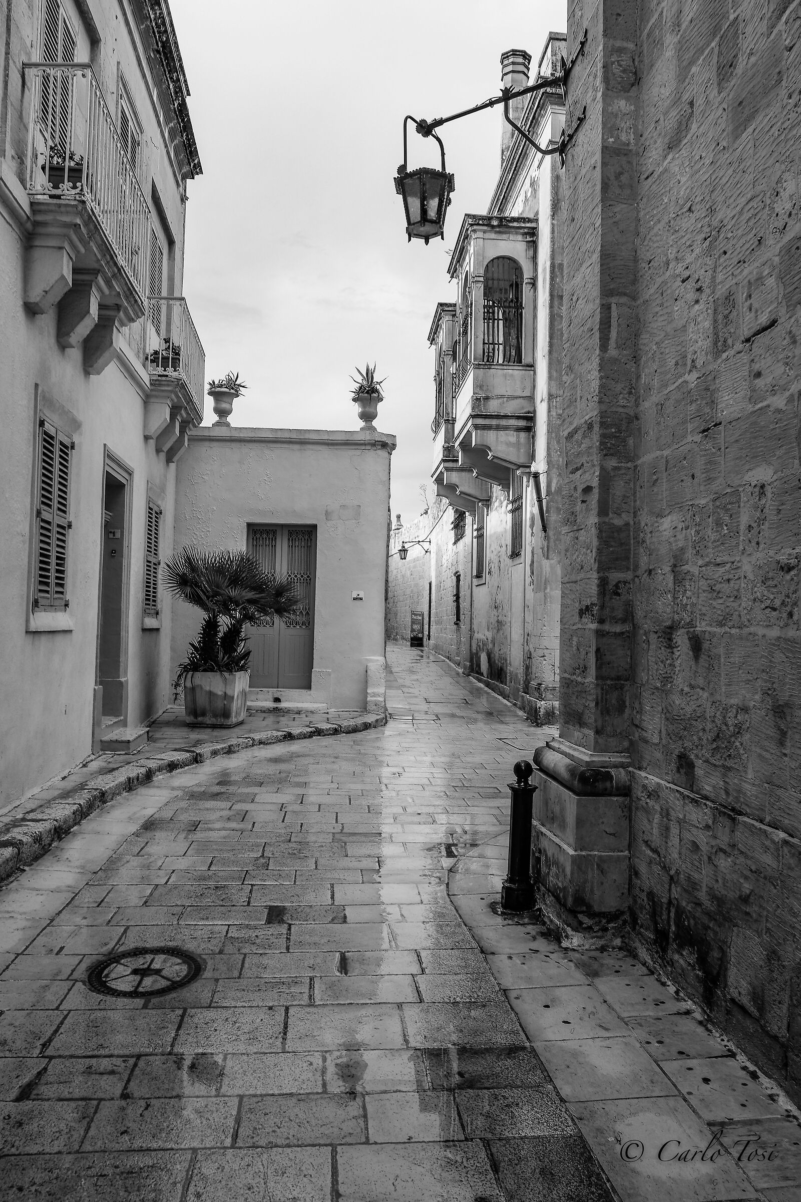 Medina (Malta) dopo la pioggia