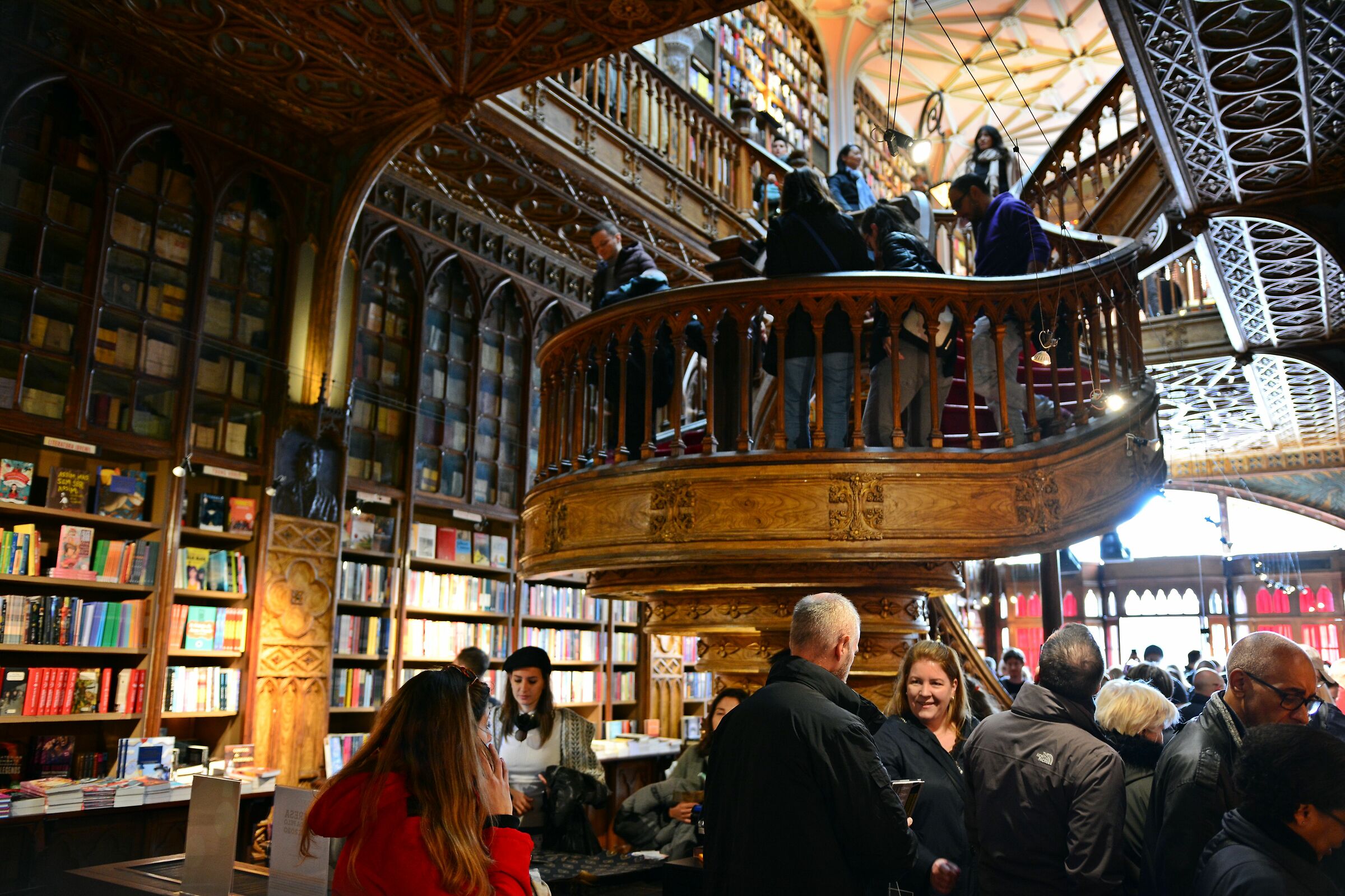 That's nice of the back... Livraria Lello and Irmao OPORTO
