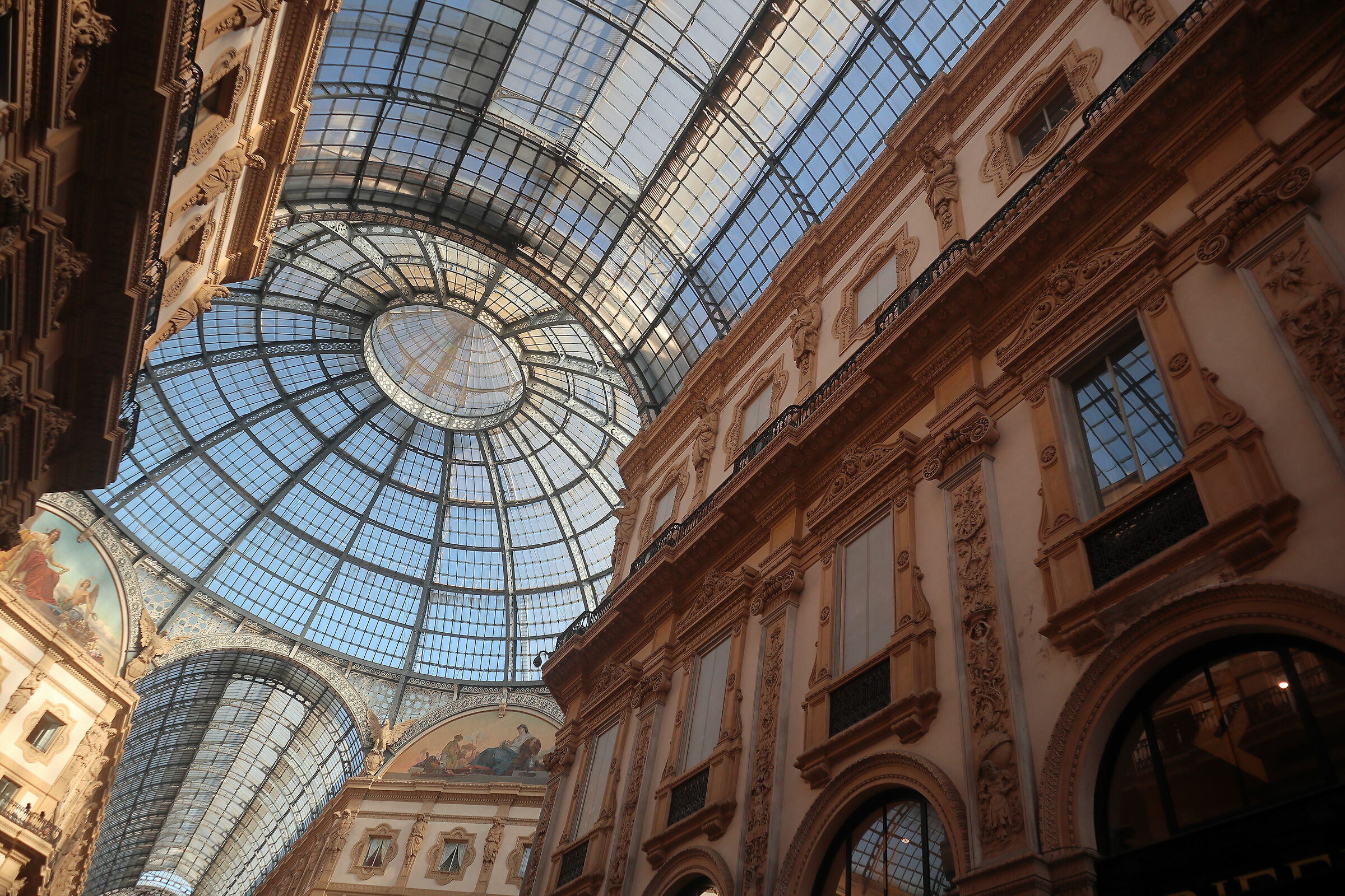 Particolare della Galleria Vittorio Emanuele II Milano