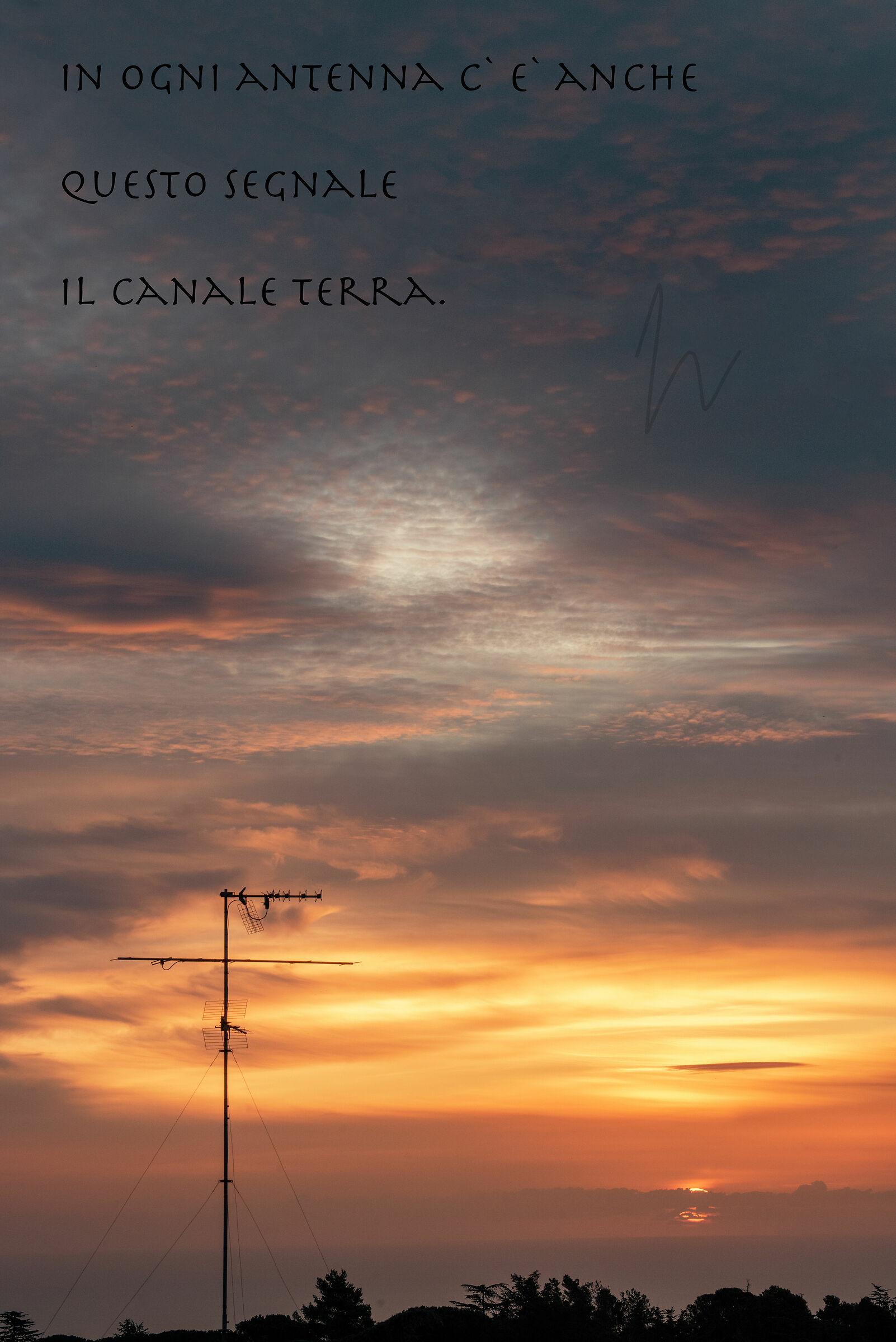 Il segnale piu` vicino, il canale Terra