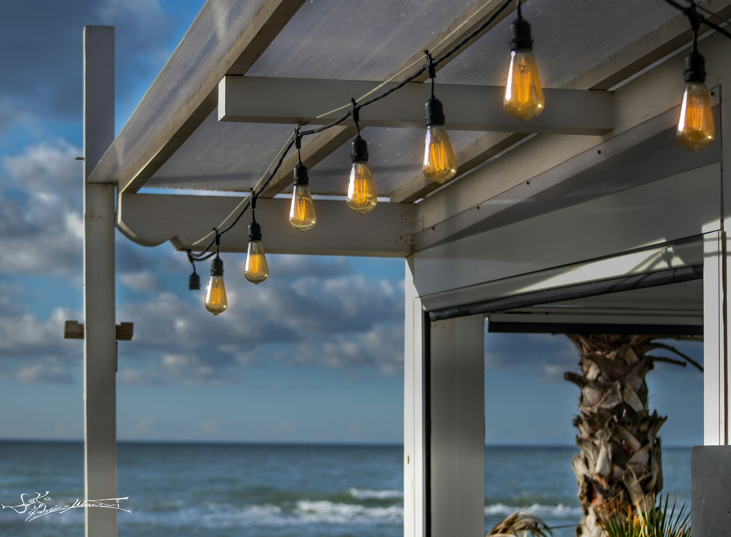 aperitivo guardando il mare