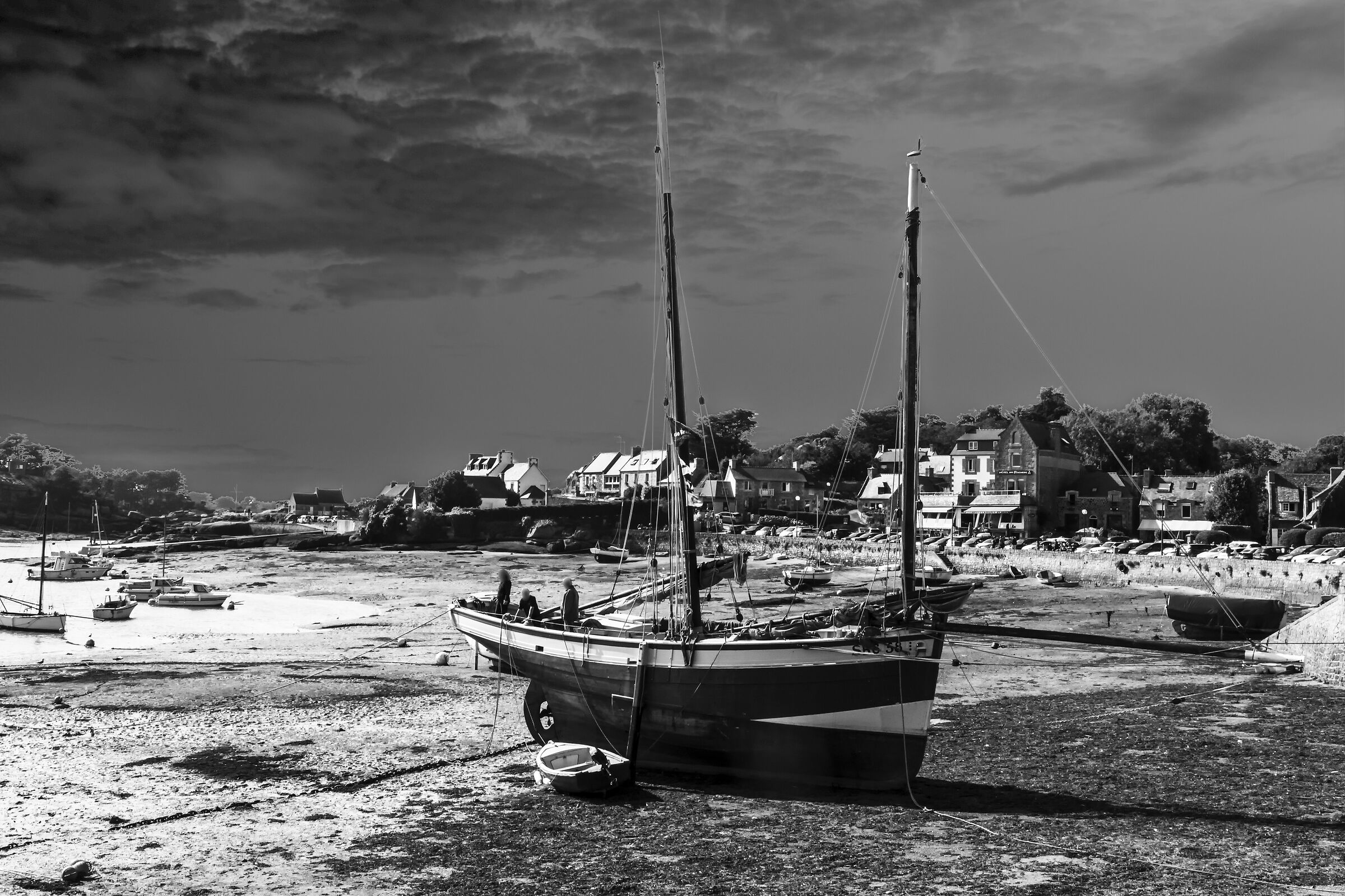 lo spettacolo della bassa marea