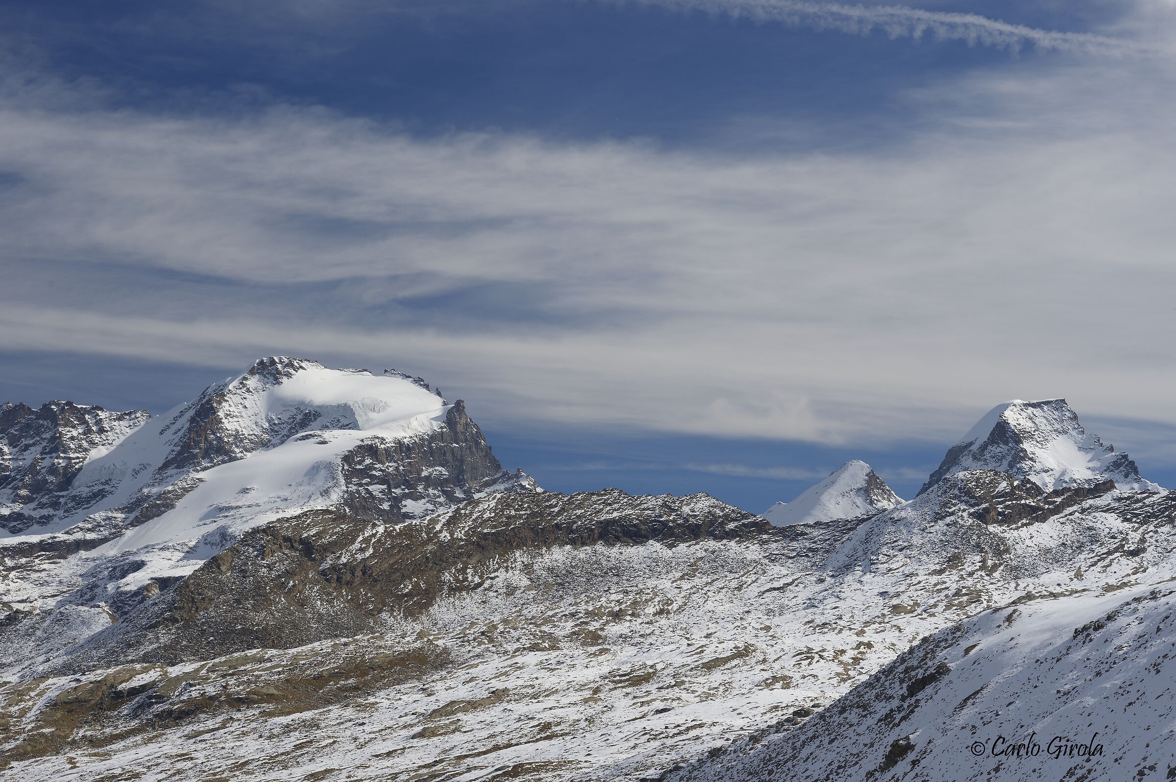 Il Gran Paradiso, la Tresenda, il Ciarforon