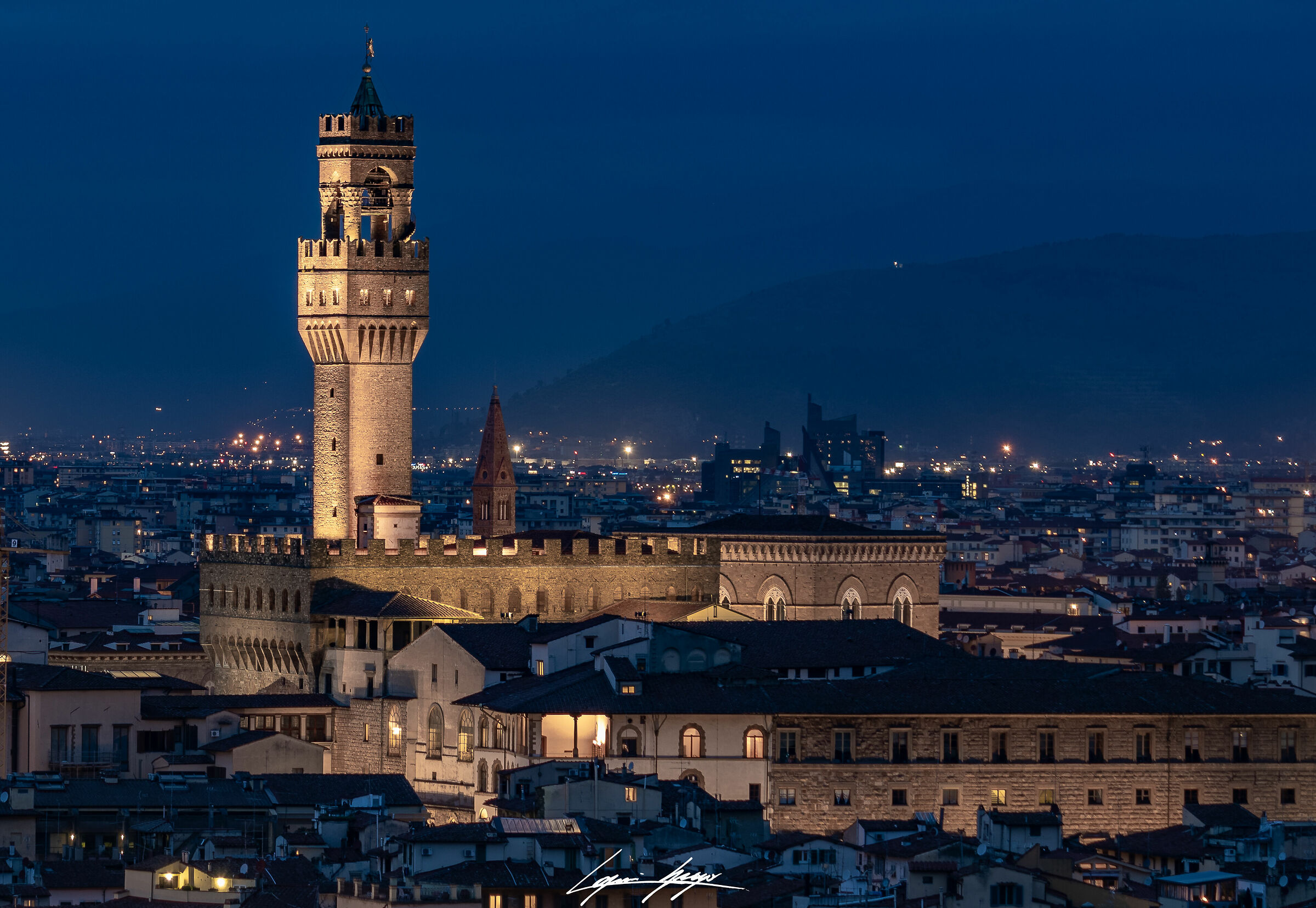 Old Palace at Blue Hour