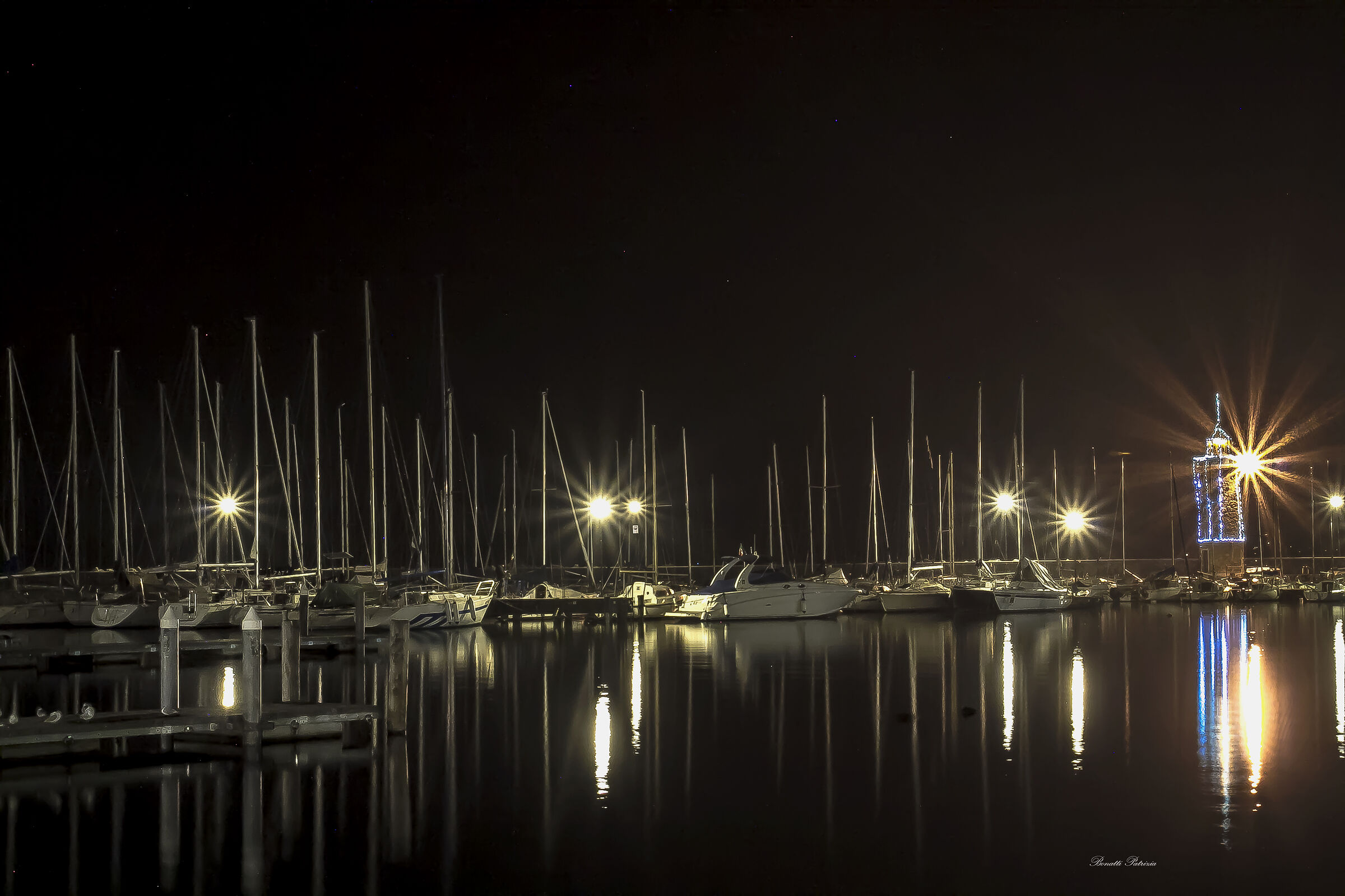 The Christmas Dam in Desenzano