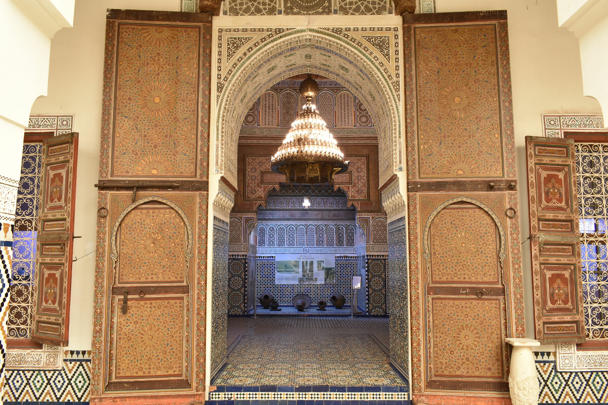 Porte du Musée de Marrakech