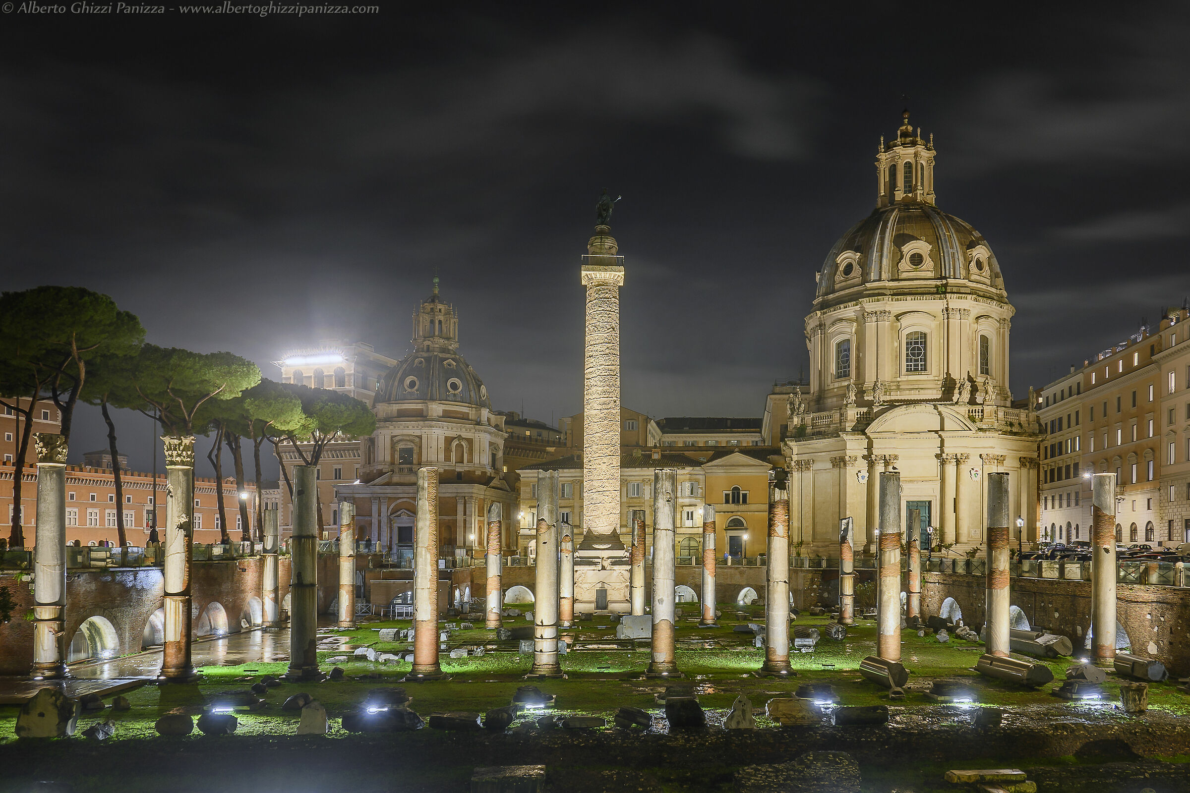 Scorci notturni - Foro Traiano