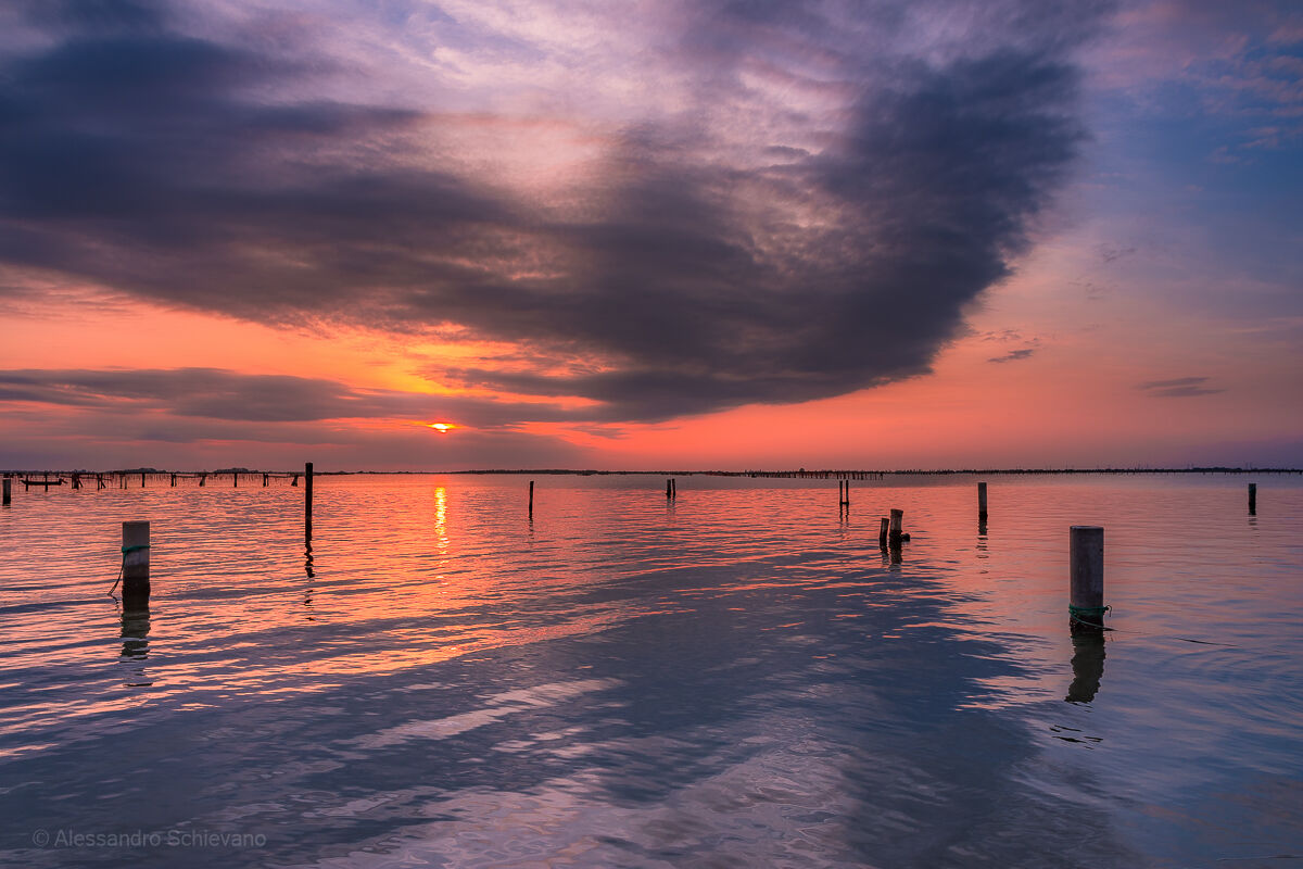 Sunset in the bag...