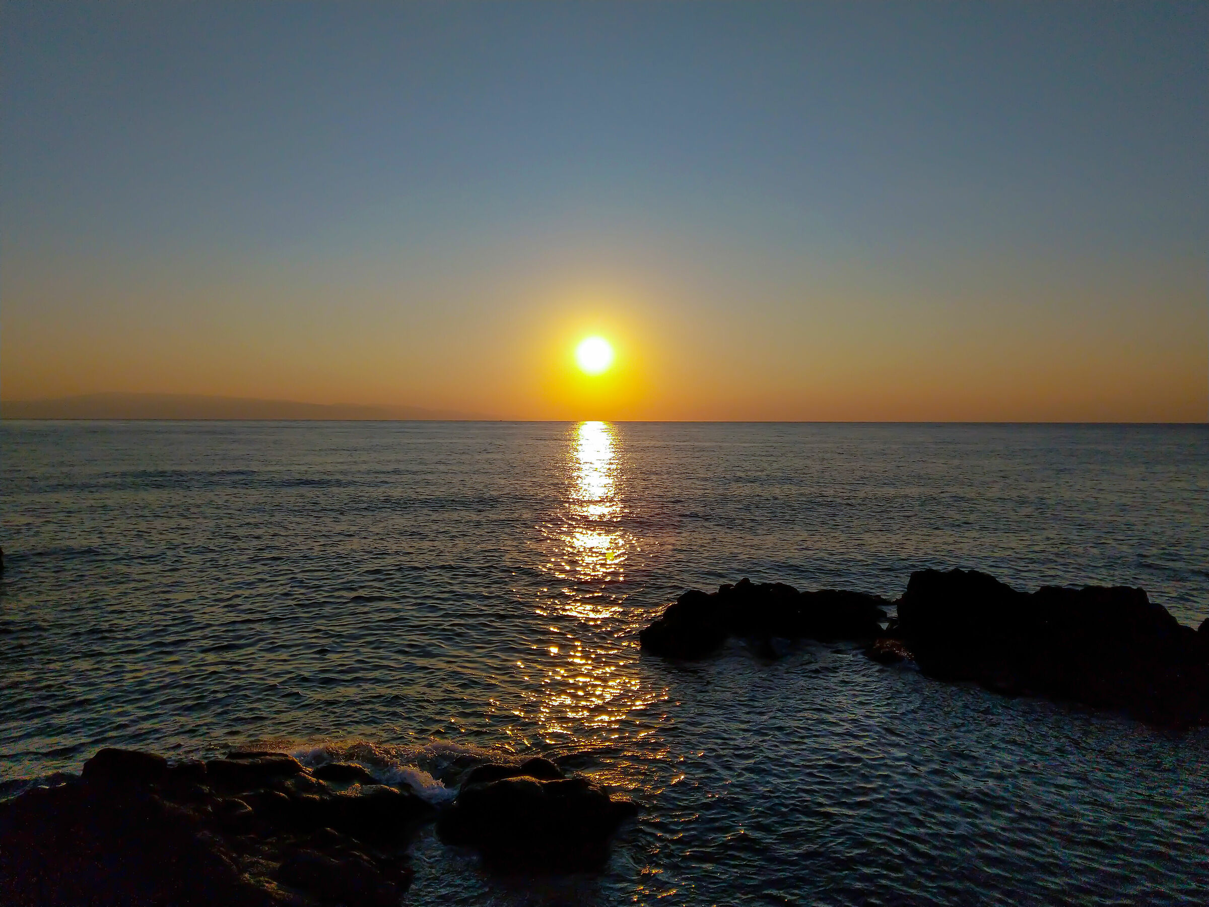 Sunset of Sicily