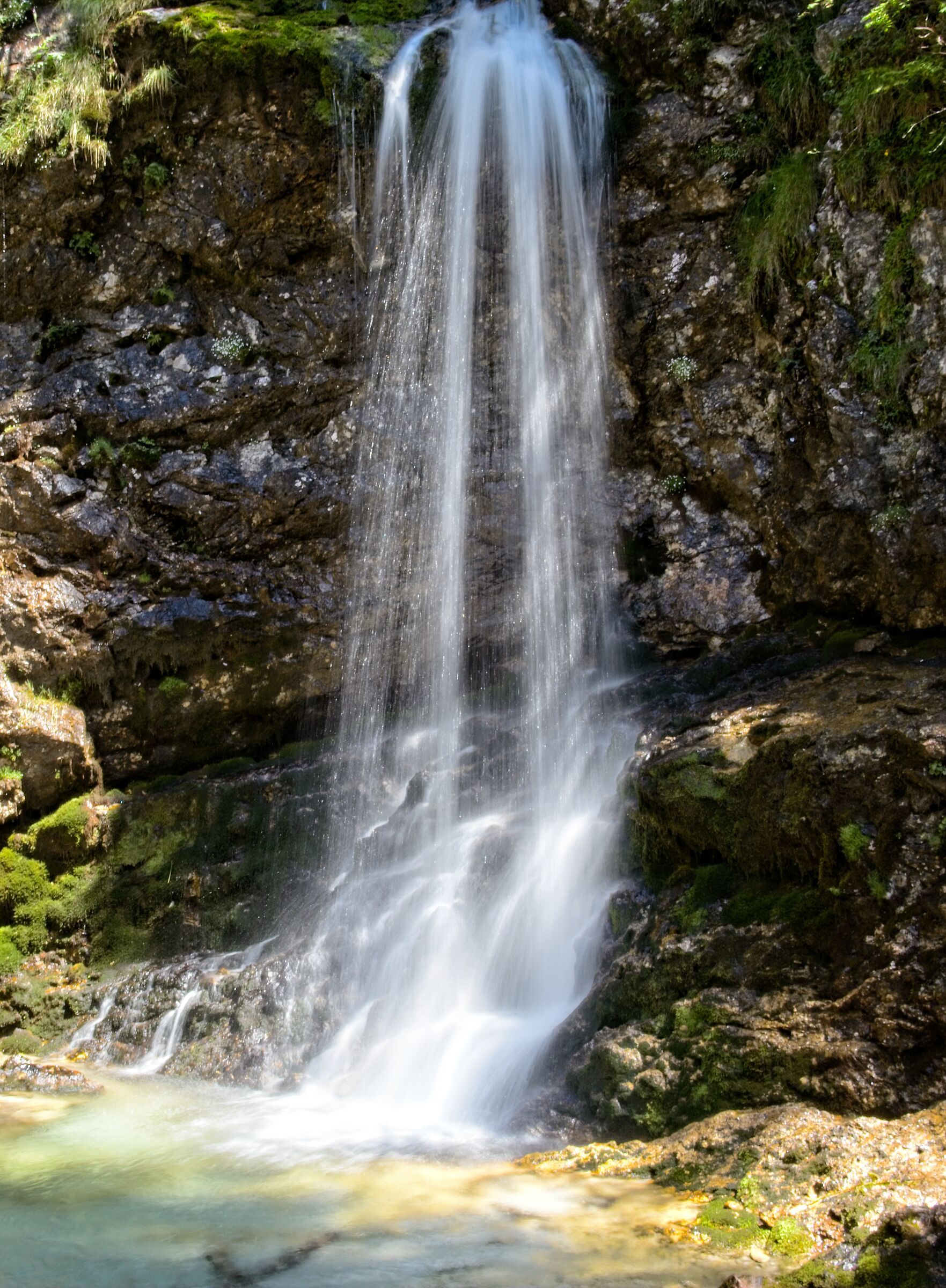 La cascata di seta