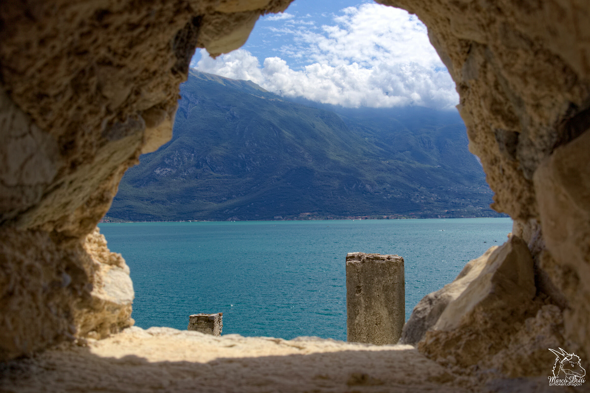 A glimpse of Lake Garda