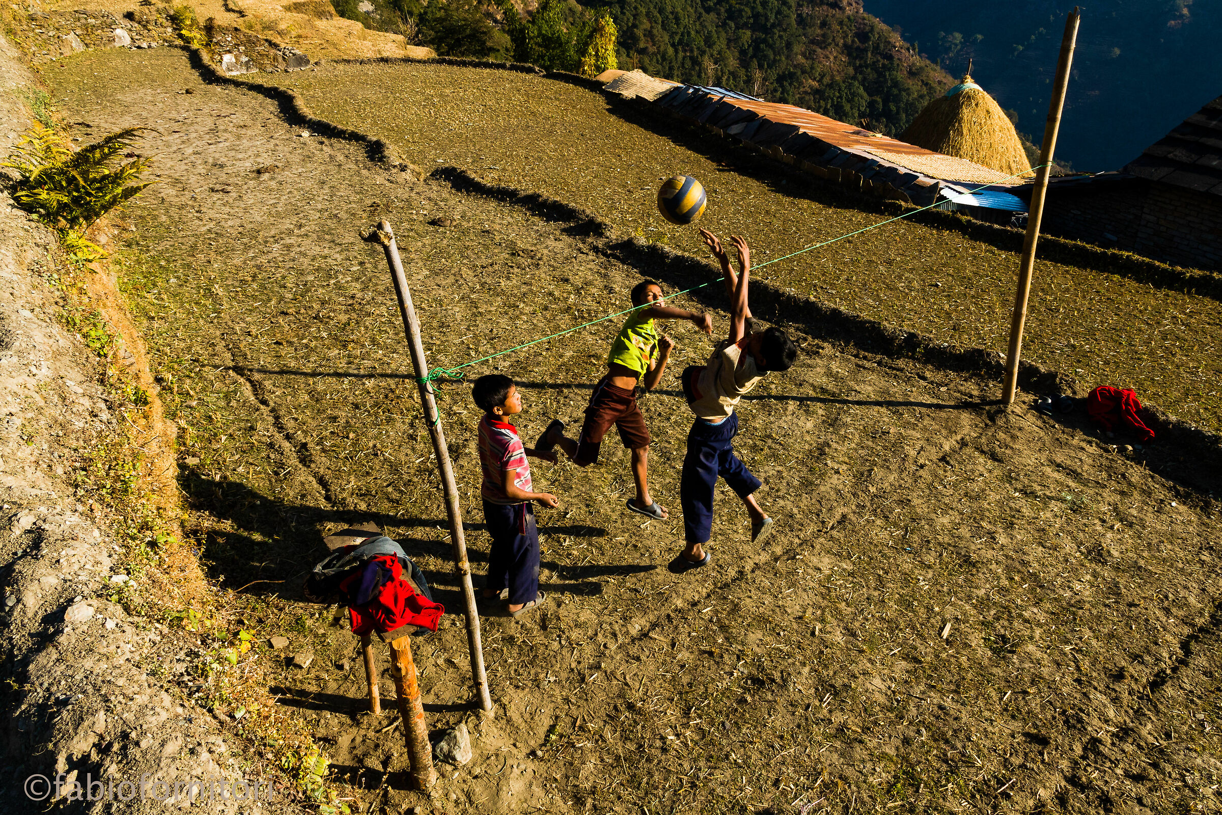 Mountain Volley  , Nepal 2010
