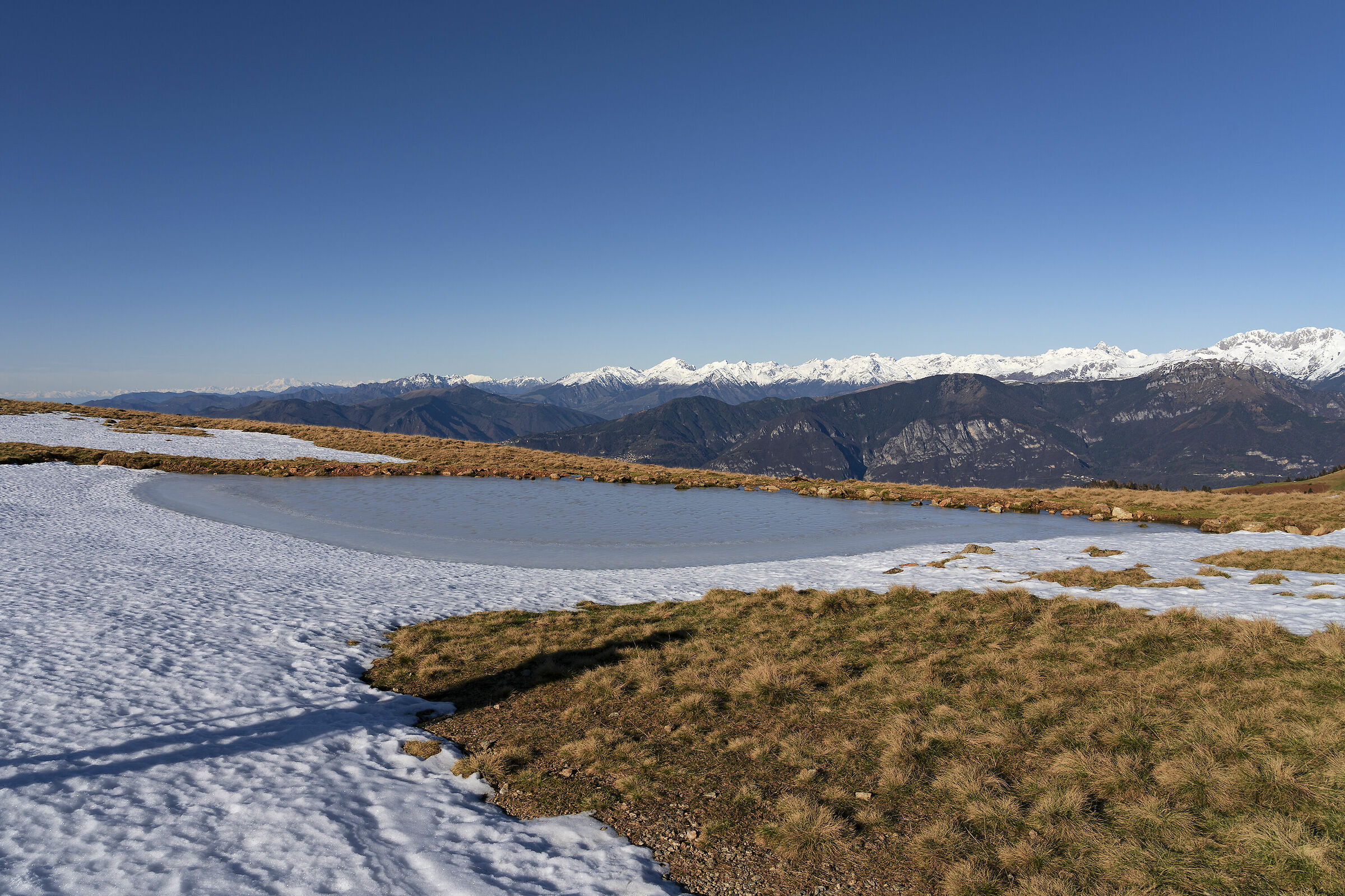 Coming down from Montecampione