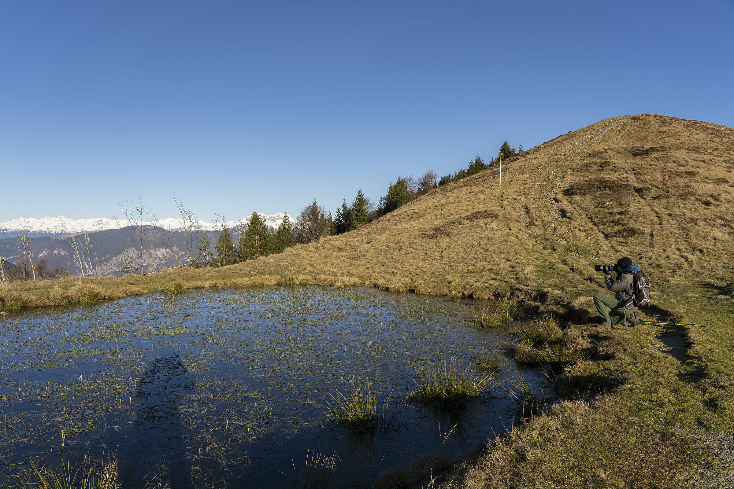 Photographer at the San Zeno Hill