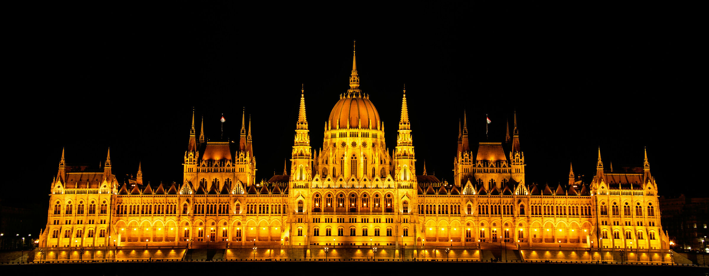 Parliament by night