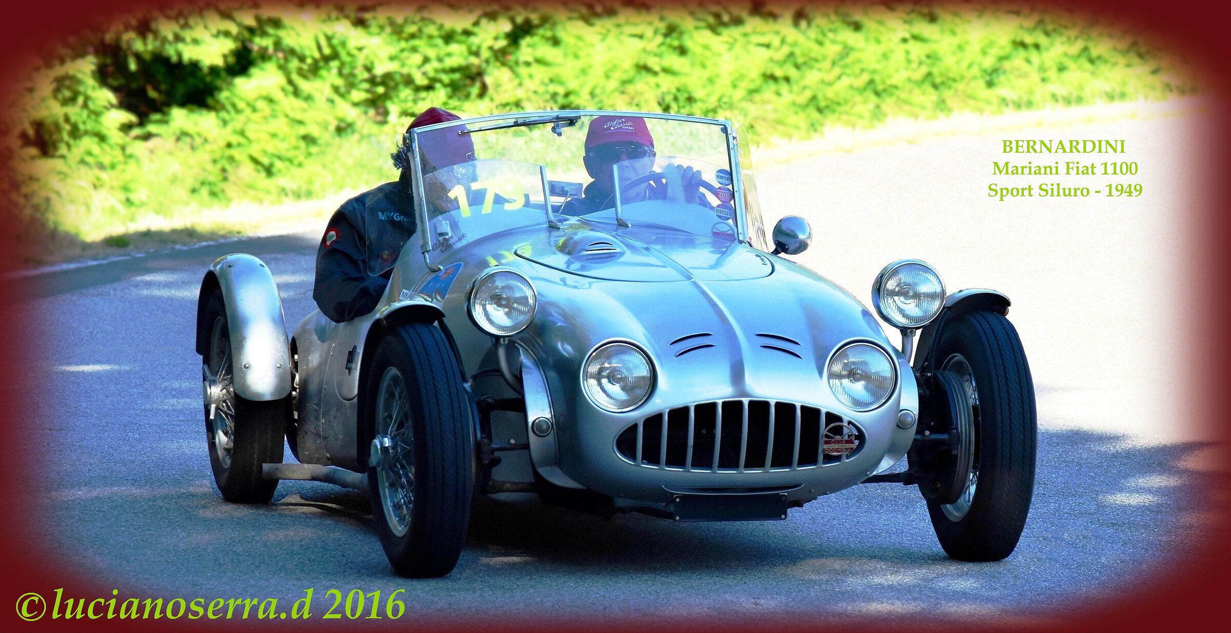 Bernardini Mariani Fiat 1100 Sport Siluro - 1949