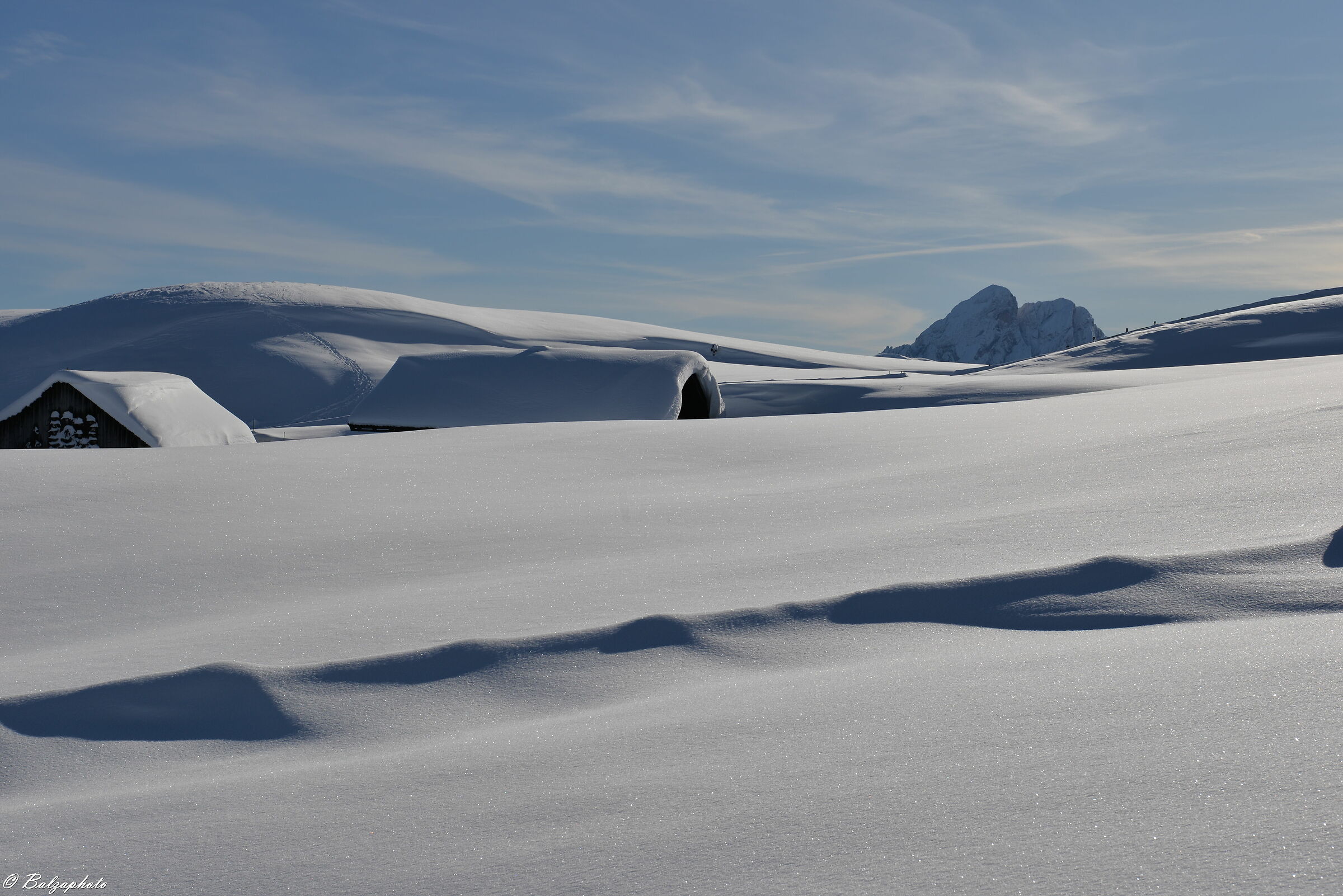 Cima Lasta novembre 2019 vista verso Val Badia