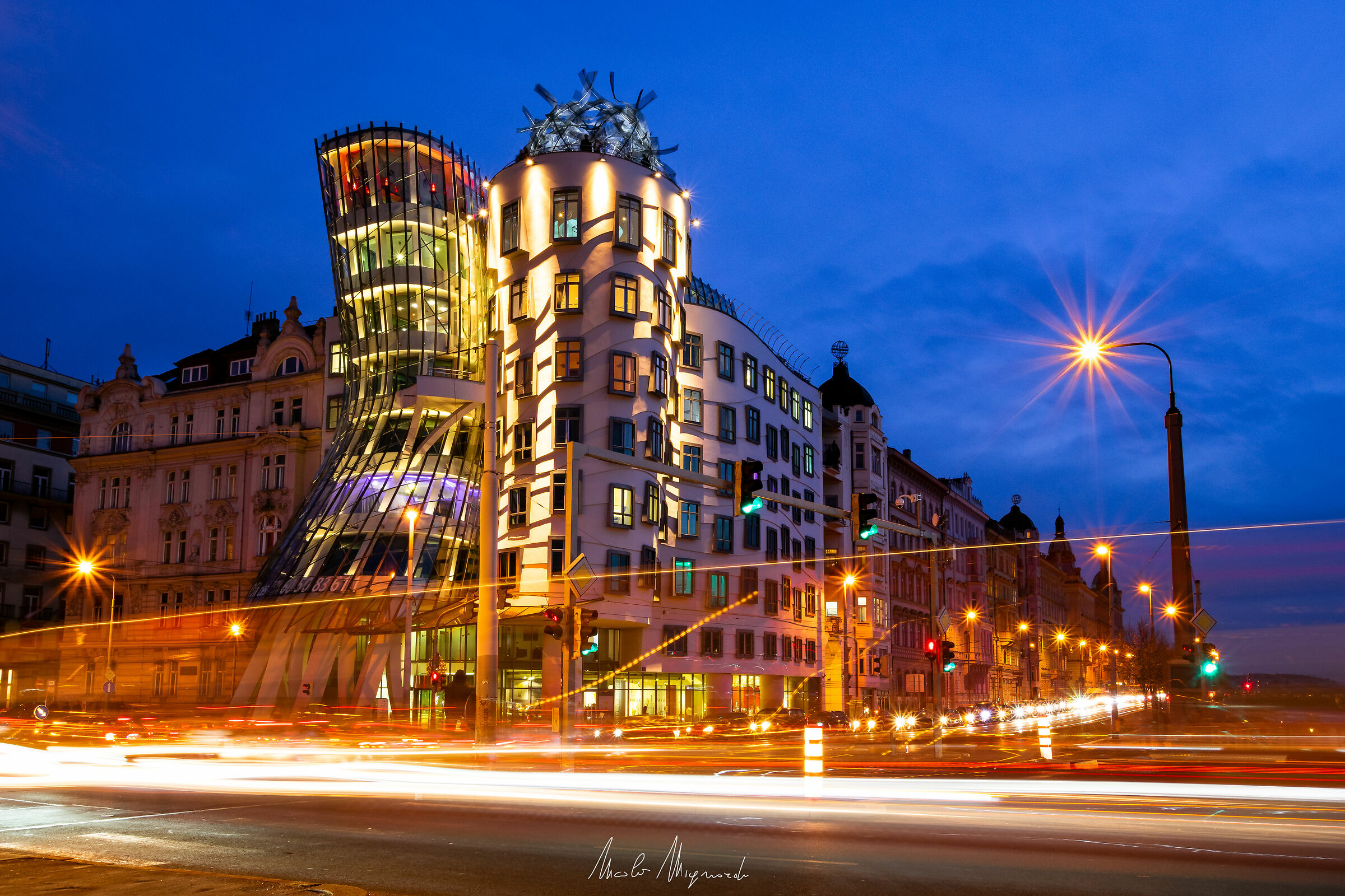 Blue Dancing House