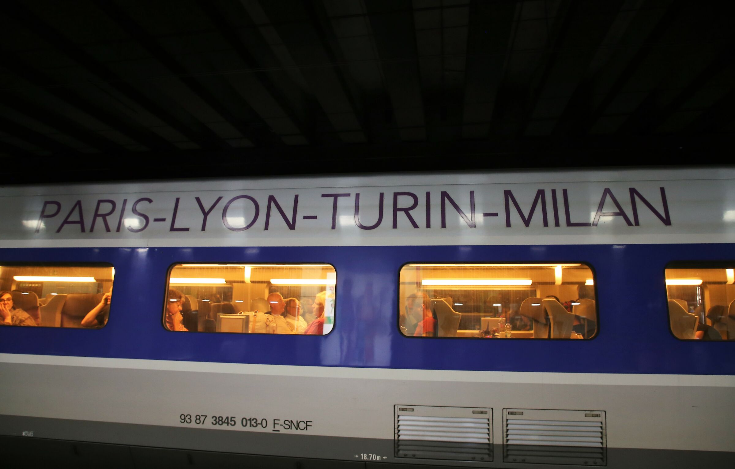 Chissà paris-lyon-turin-milan  se verrà fatta....