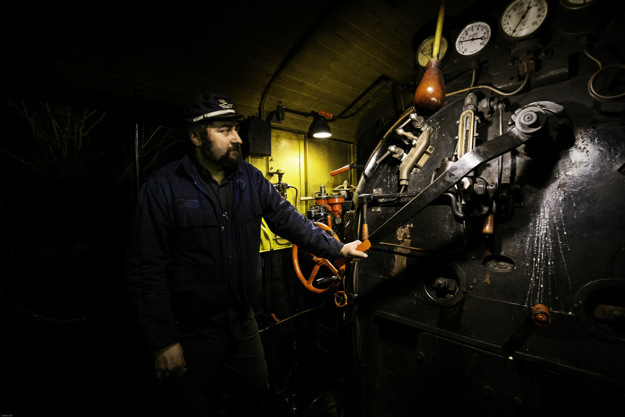 The Master (Machinist), Steam Locomotive
