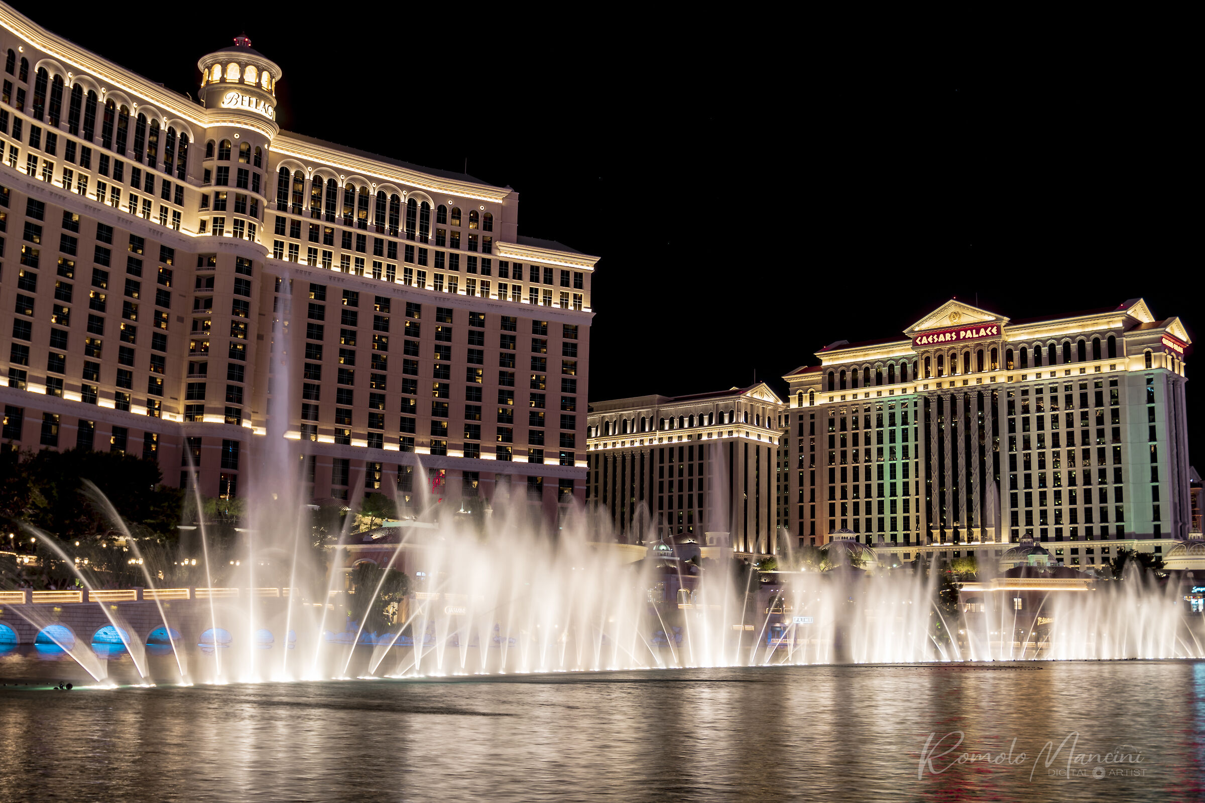 Bellagio's Fountains show