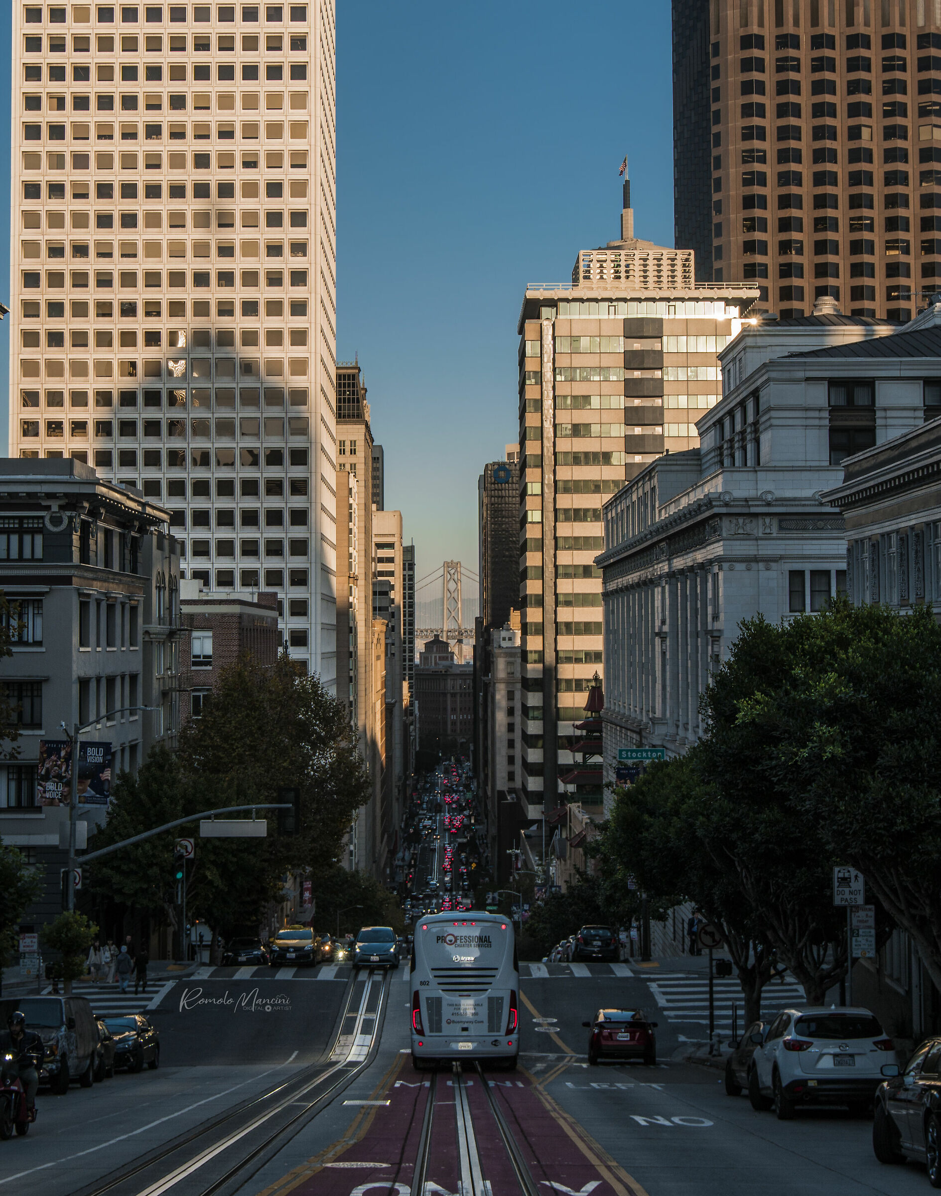 California Street - Bay Bridge View