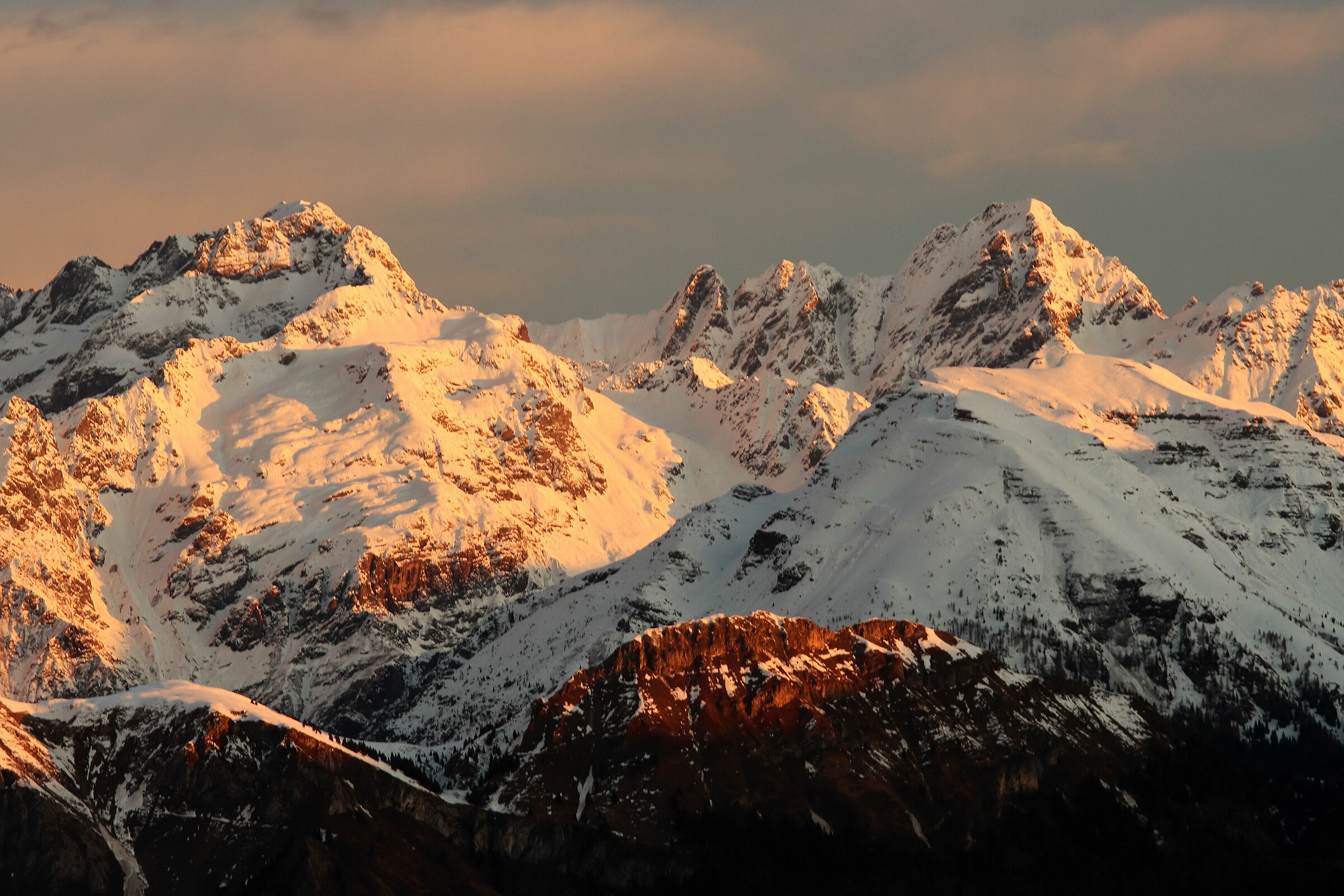 alba sul Redorta/Coca