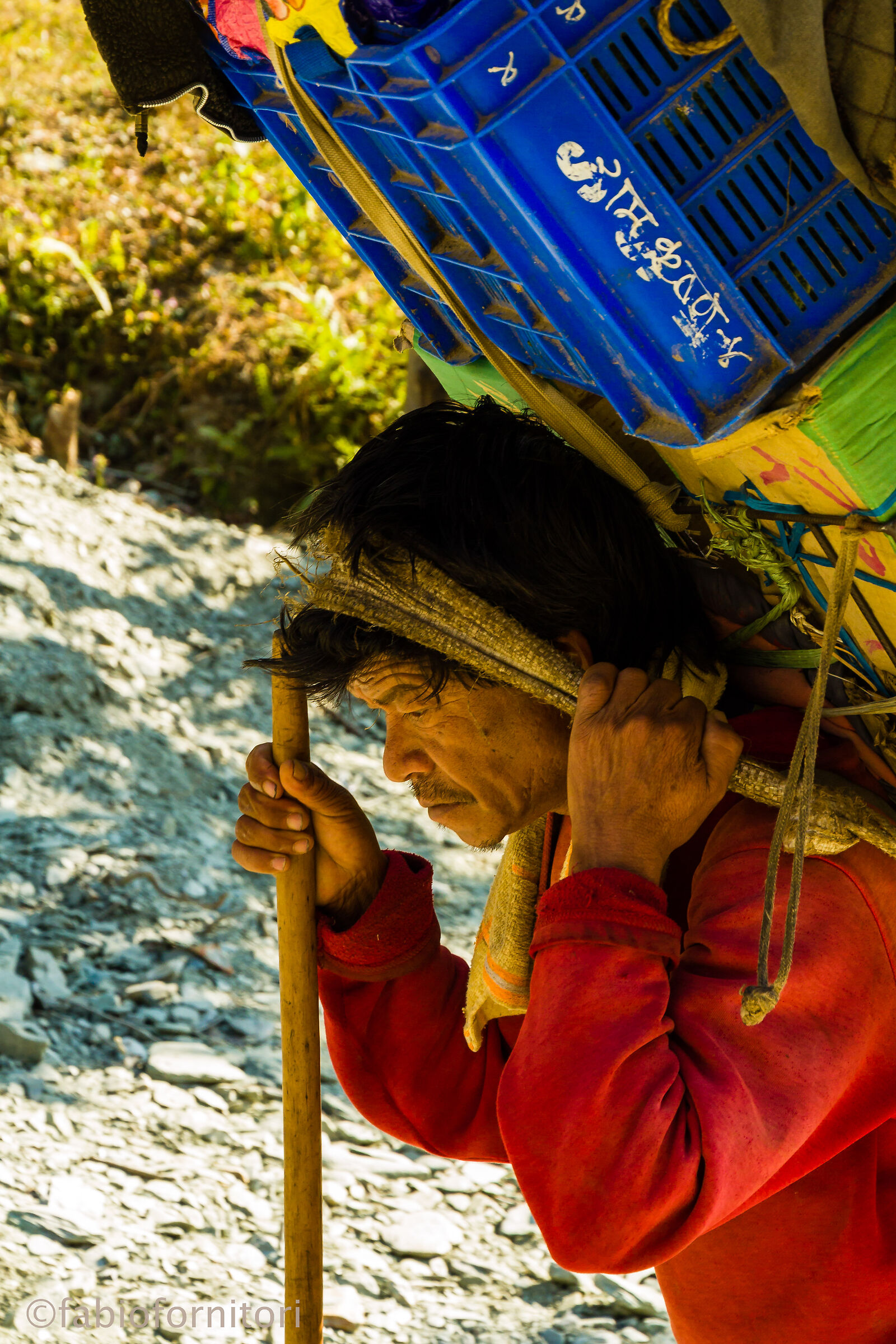 Porter bis in Annapurna Conservation Area , Nepal 2010