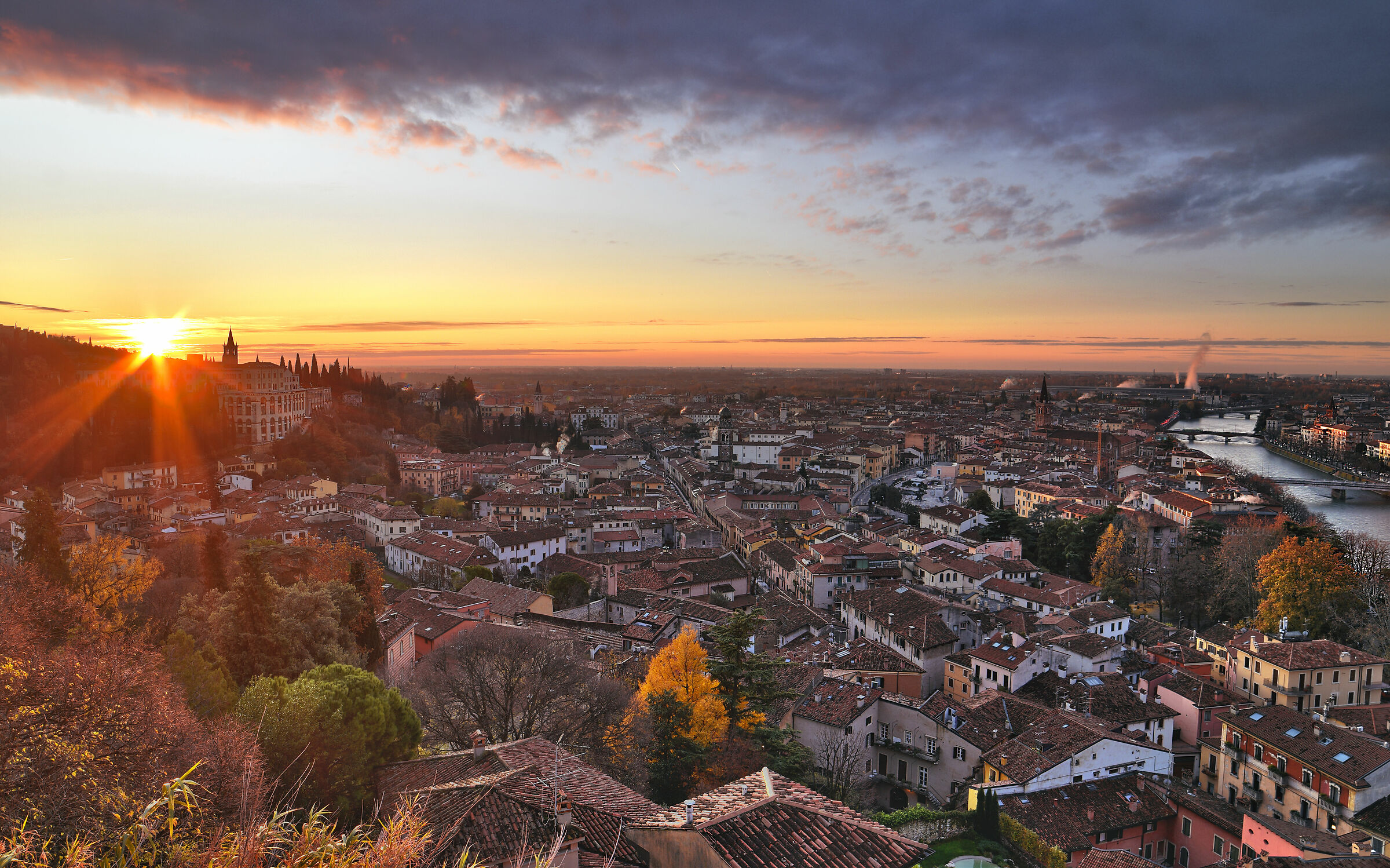Sunrise in Verona