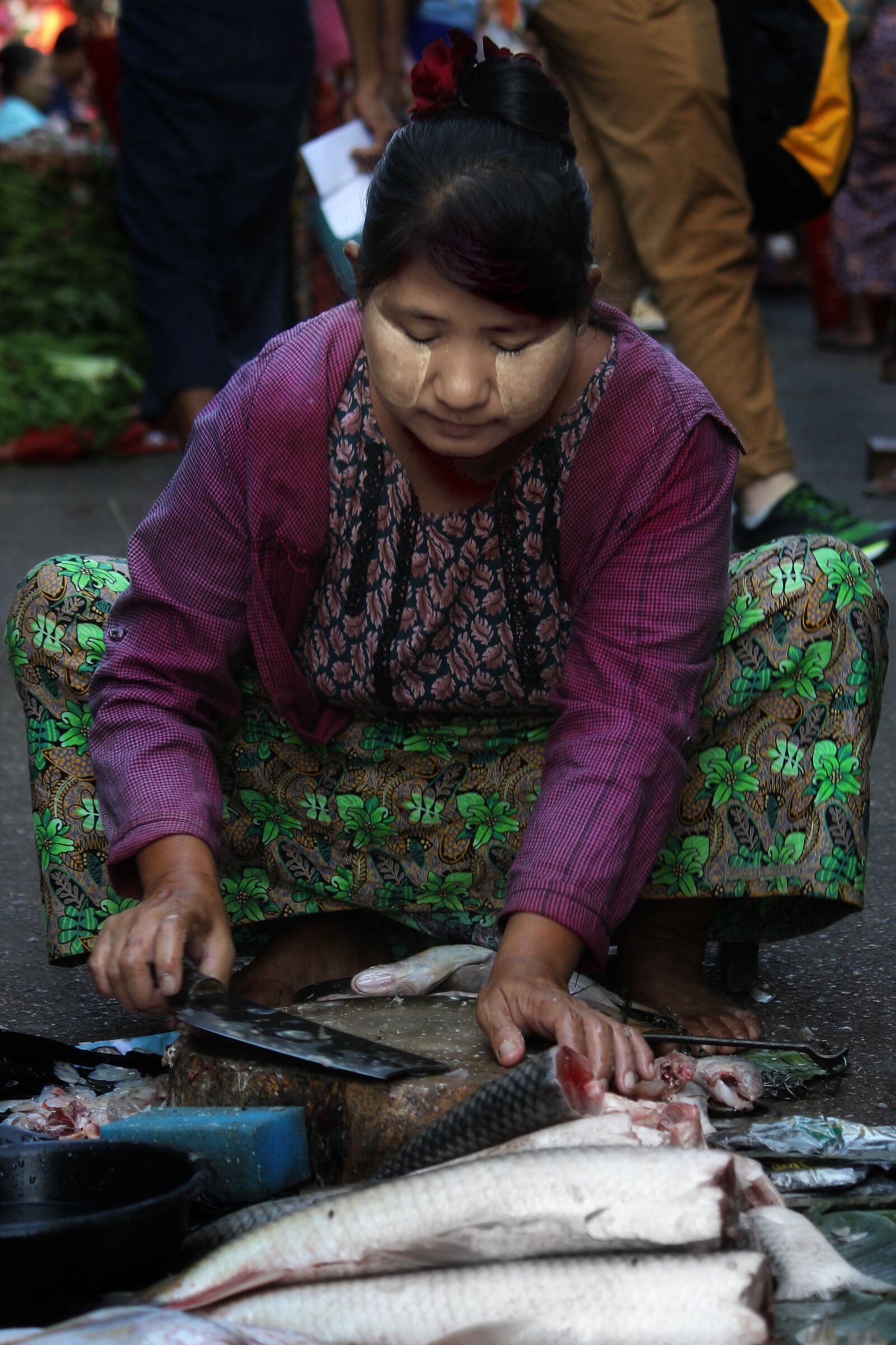 Woman of Yangon