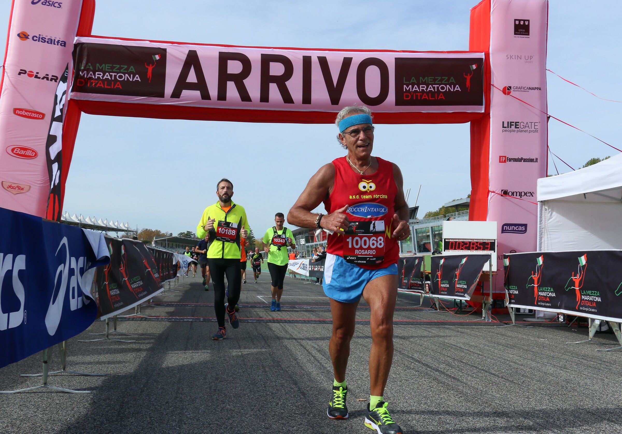 Autodromo di Imola.  Mezza Maratona d'Italia