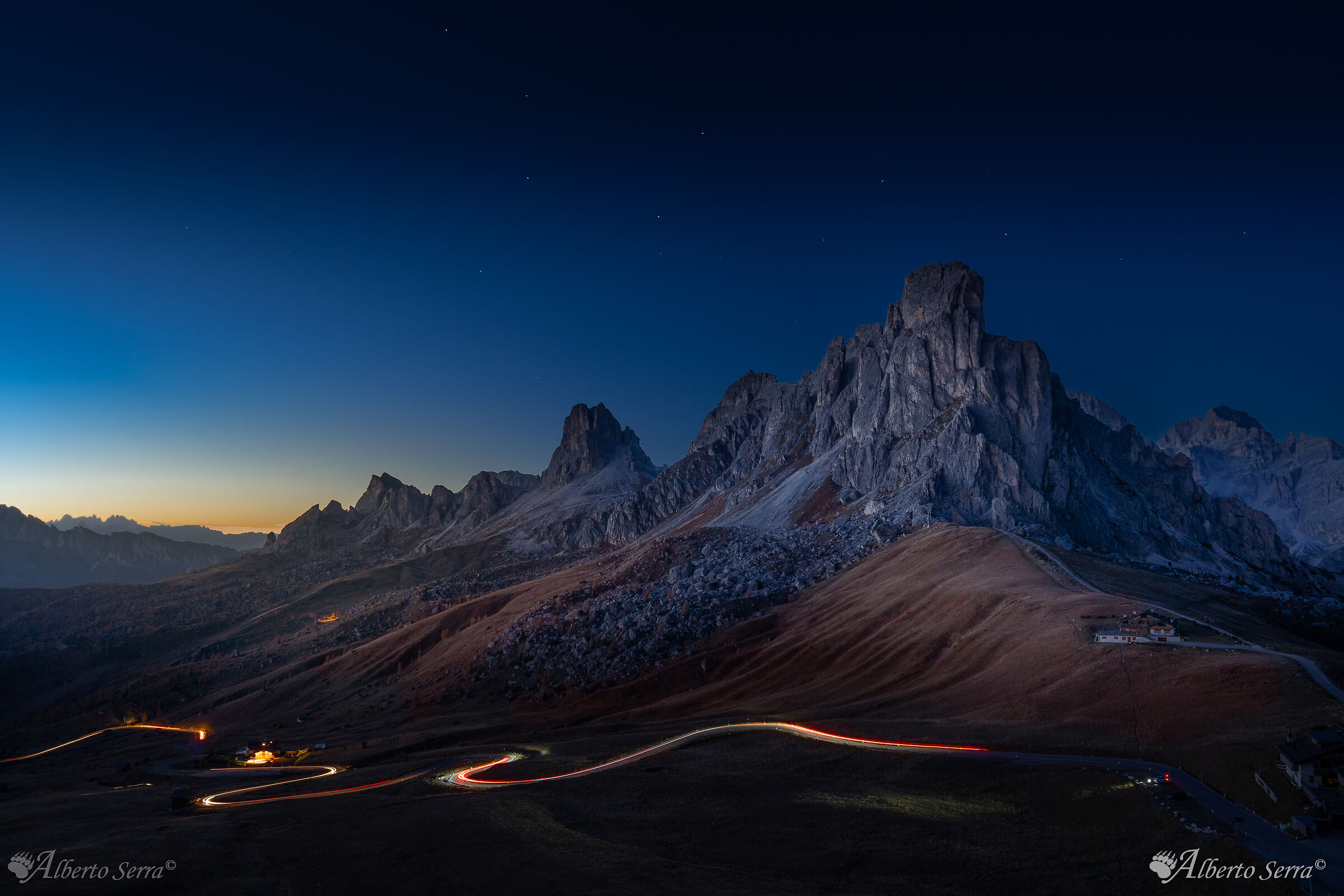 Passo Giau al tramonto