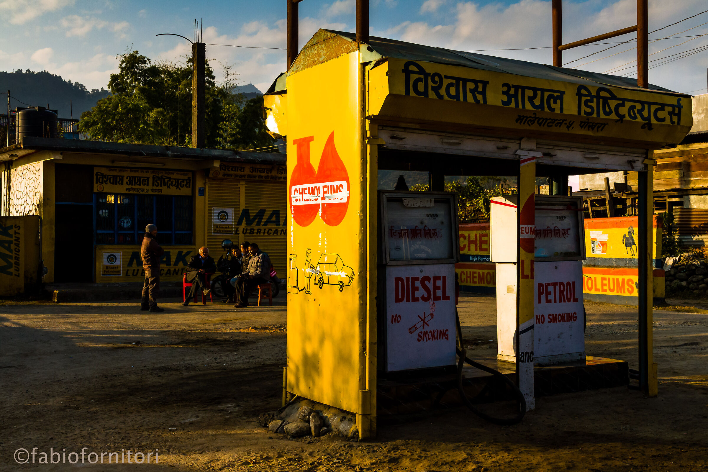 Old Pokhara,  Diesel or Petrol ??? , Nepal 2010